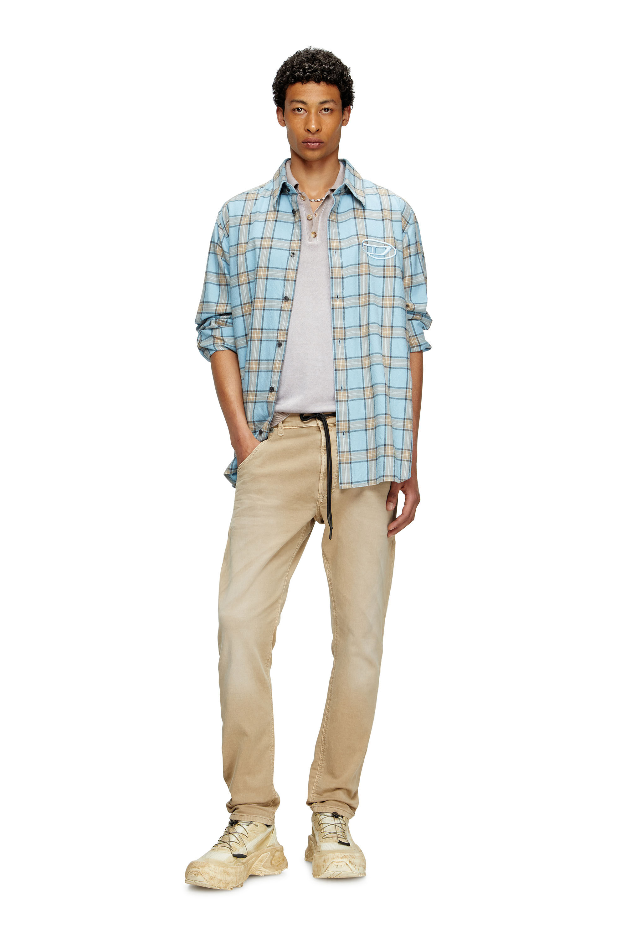 KROOLEY-E-NE Man: Tapered Coloured Jeans | Diesel