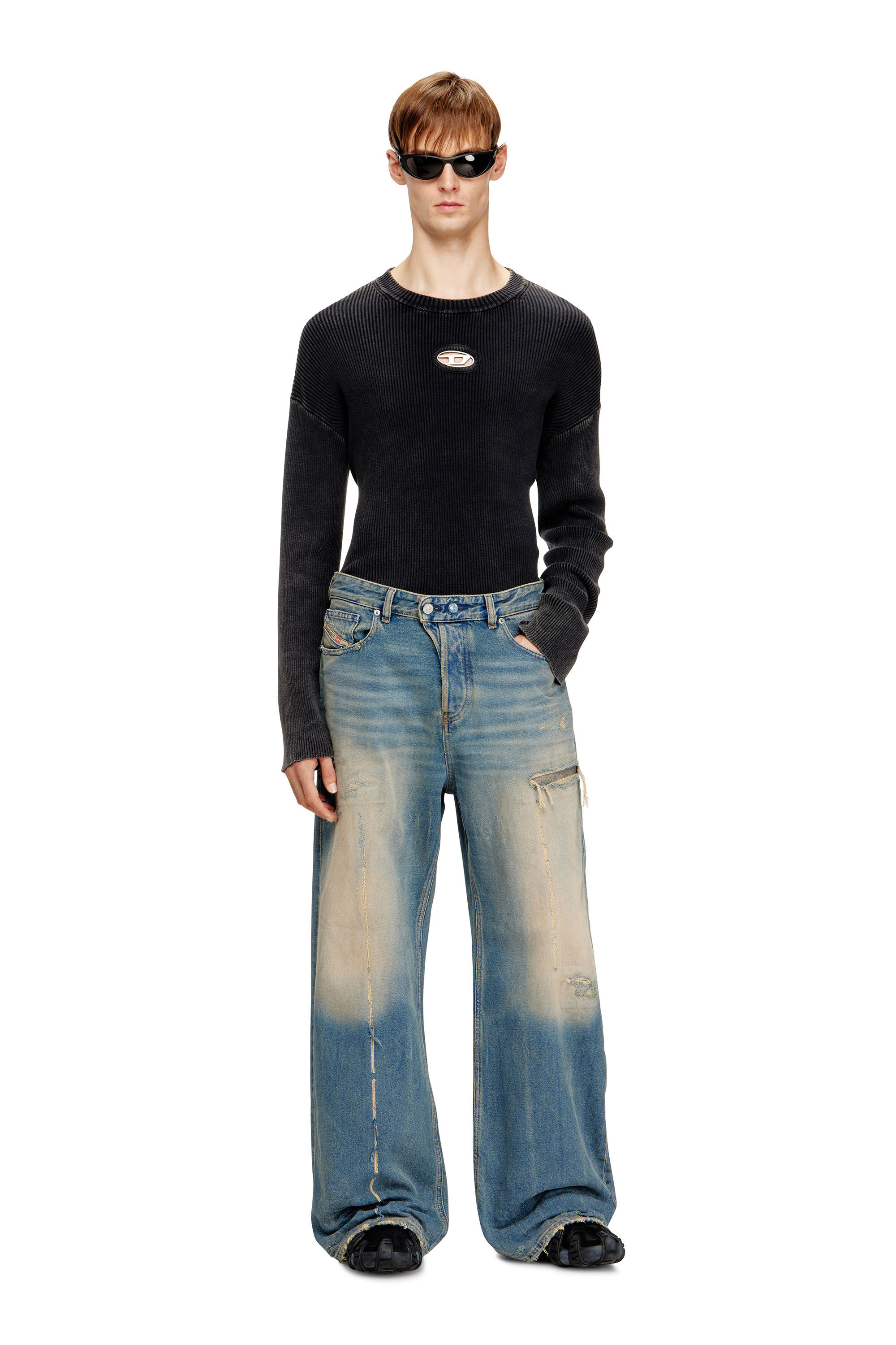 Women's Relaxed Jeans | Medium blue | Diesel 1996 D-Sire