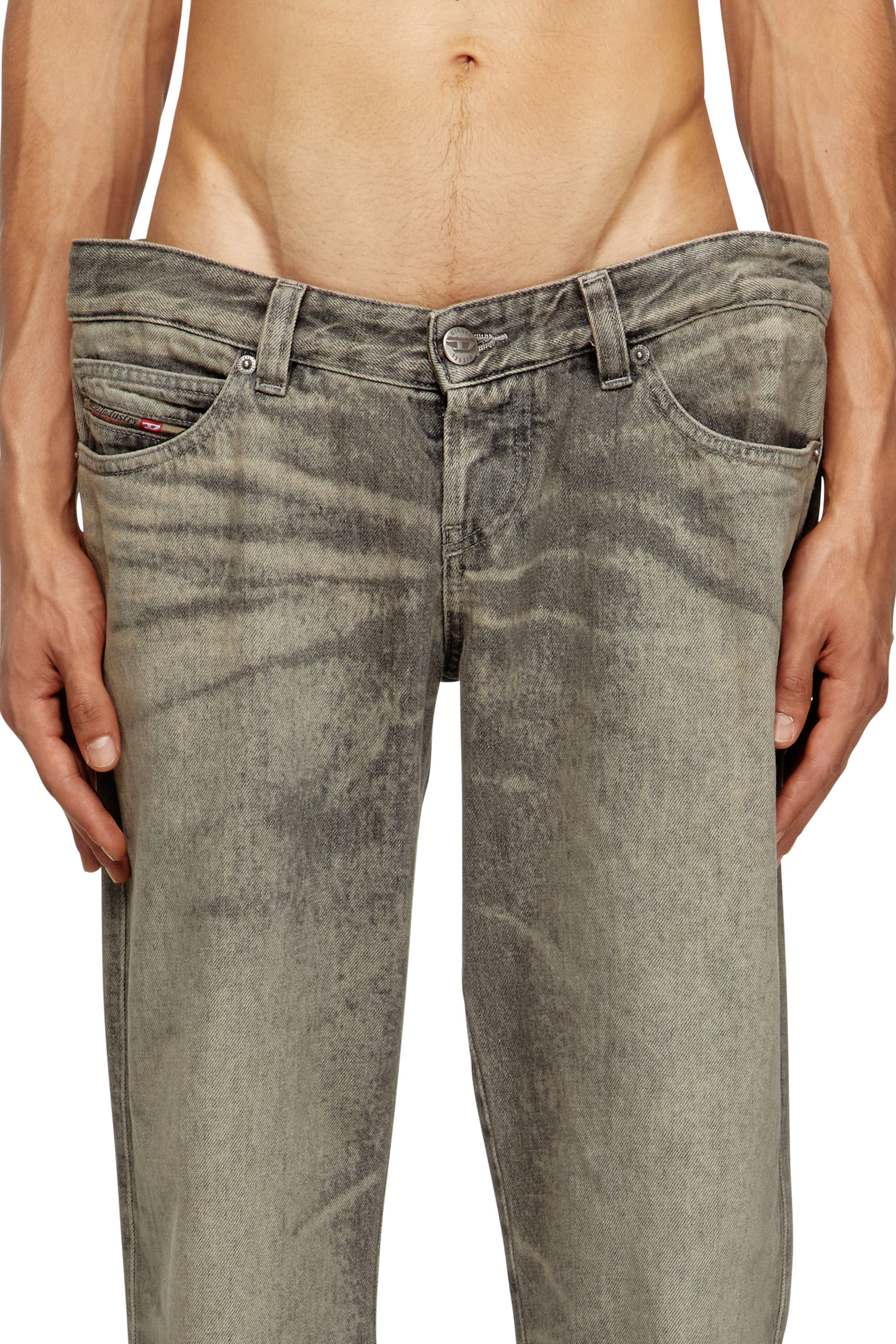 Diesel - Male's Regular Jeans D-Im 007DR, Grey - 5