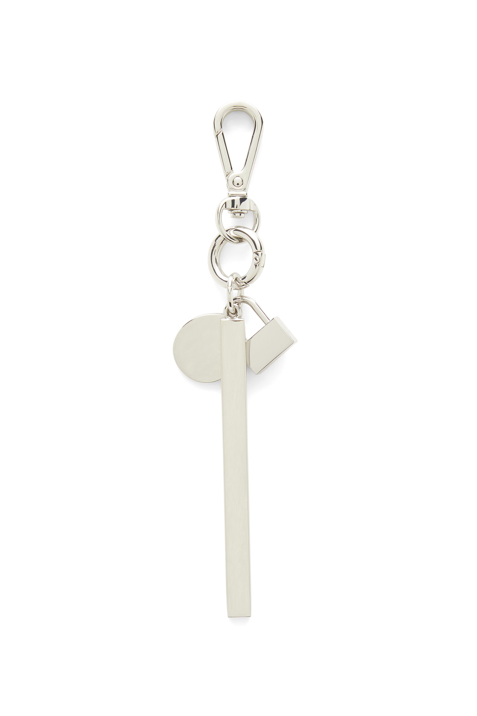 Women's Degradé metal keyring | Silver | Diesel {{Country}}