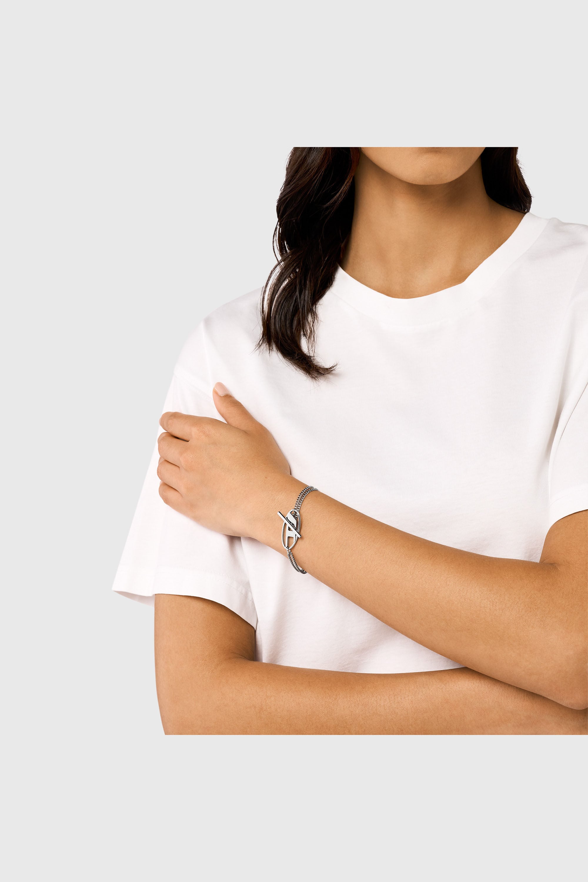Diesel - DX1535040, Pulsera de cadena de acero inoxidable Unisex in Plateado - 3