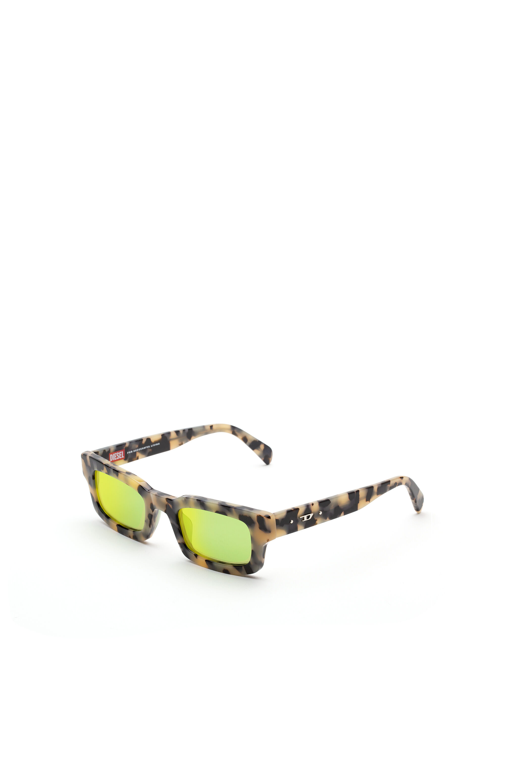 Diesel - DM0360, Lunettes de soleil minimalistes Mixte in Marron - 2