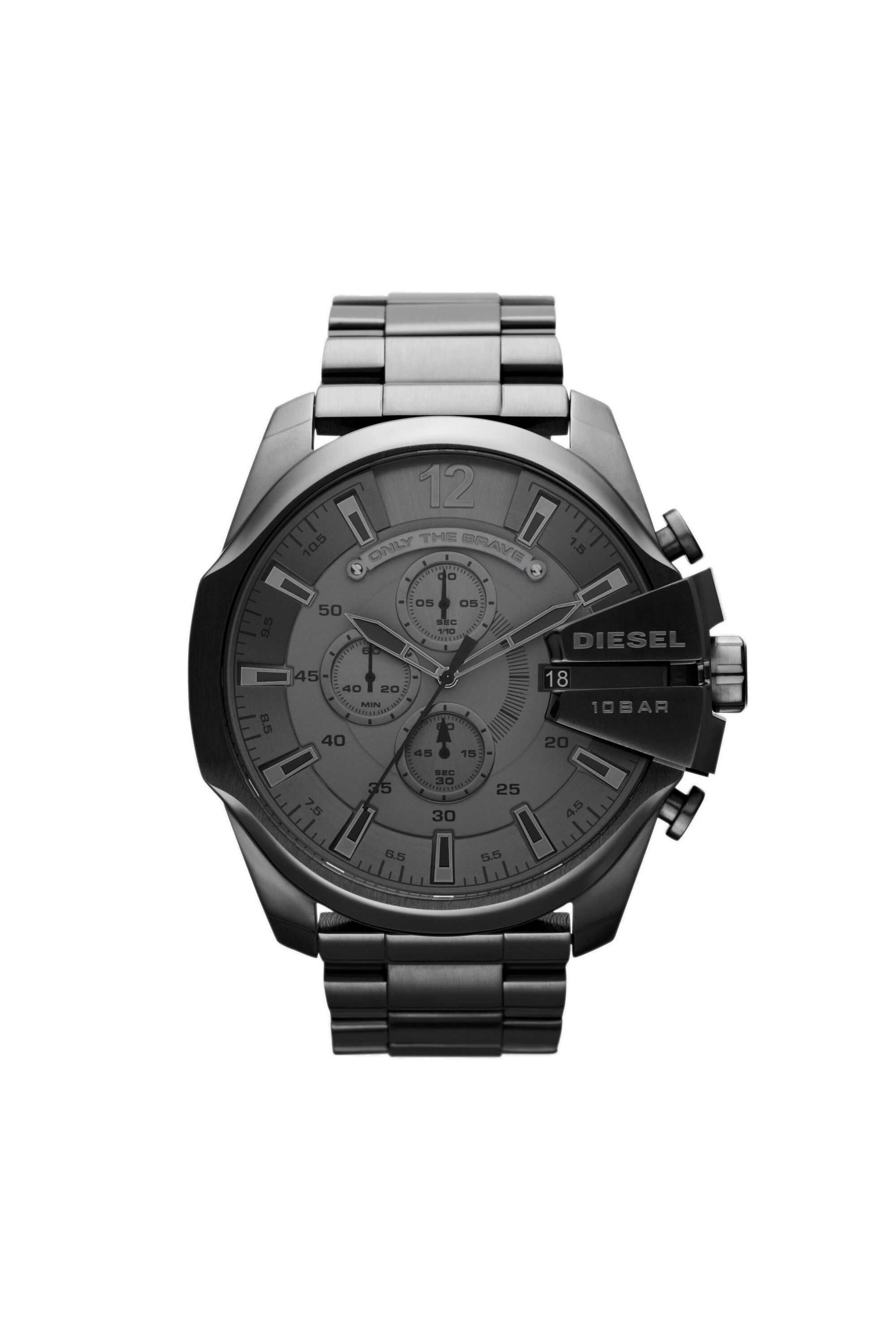 ディーゼル 腕時計　DZ4282 DZ4282 Man: Mega Chief watch with black plating | Diesel