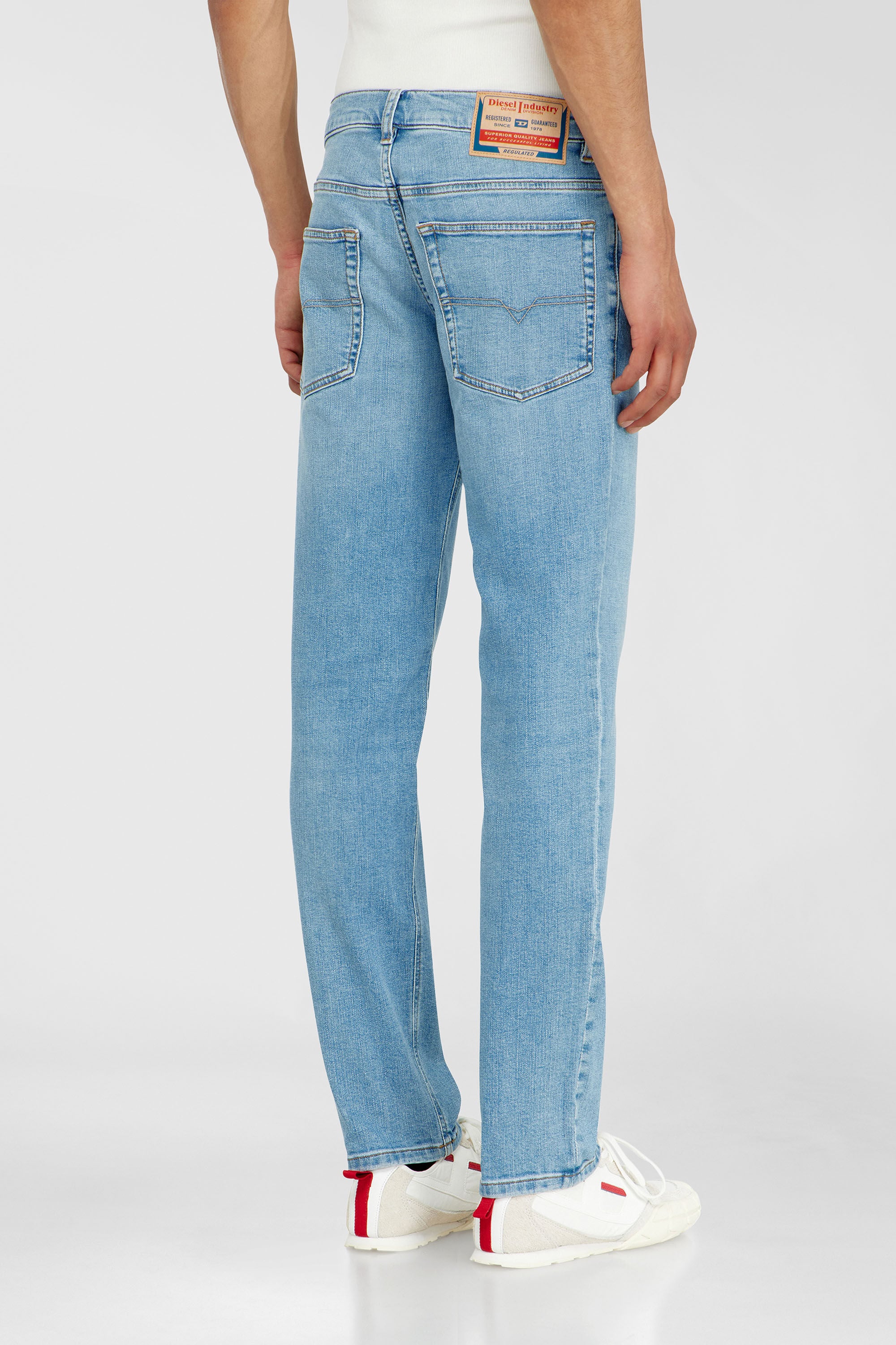Diesel - Male's Regular Jeans 2023 D-Finitive 0HDBJ, Light Blue - 5