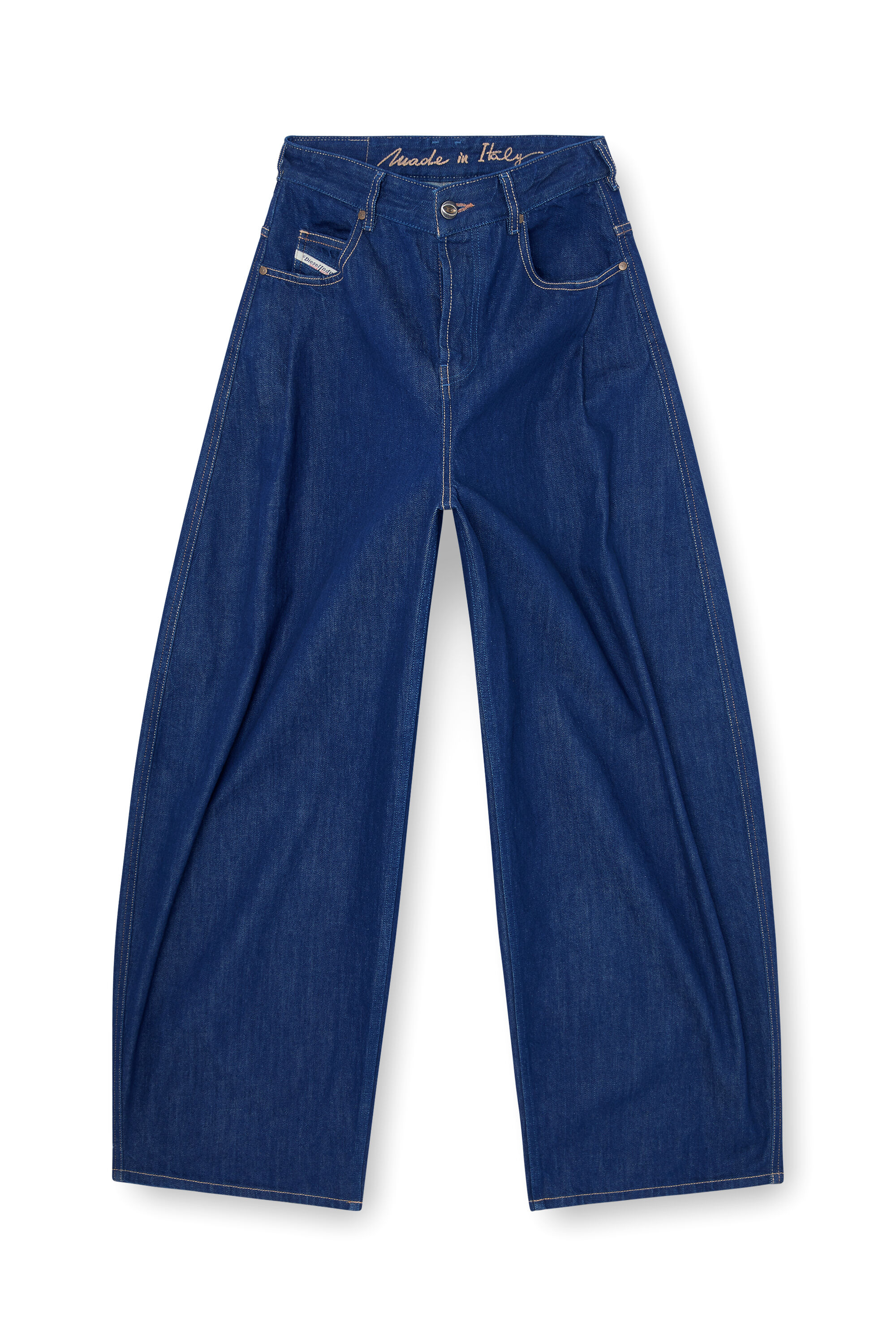 High Waisted Barrel Jeans for Women | Diesel® US