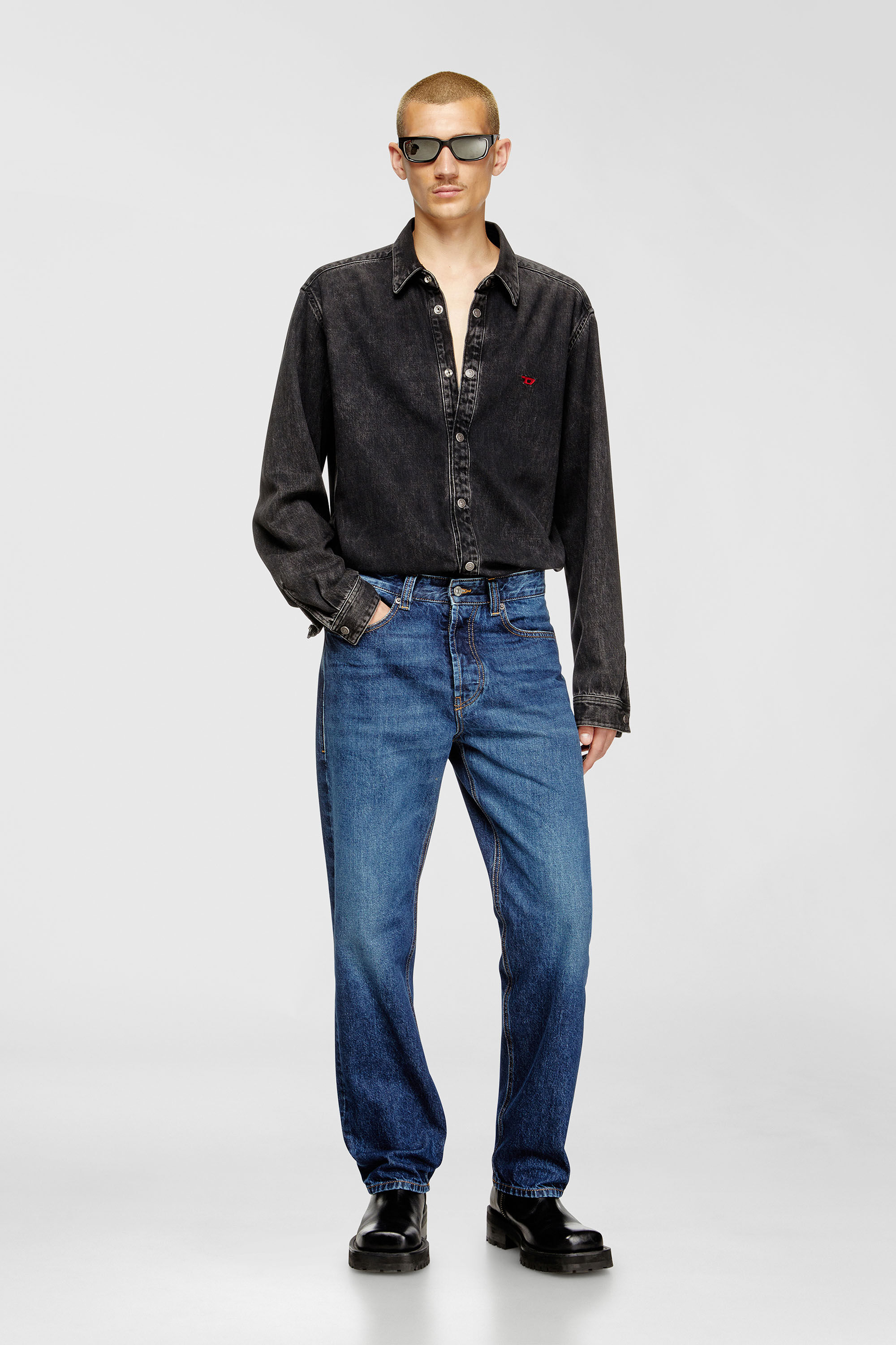 Men's Regular Jeans | Regular Waist 2024 D-MacsMedium blue | Diesel US