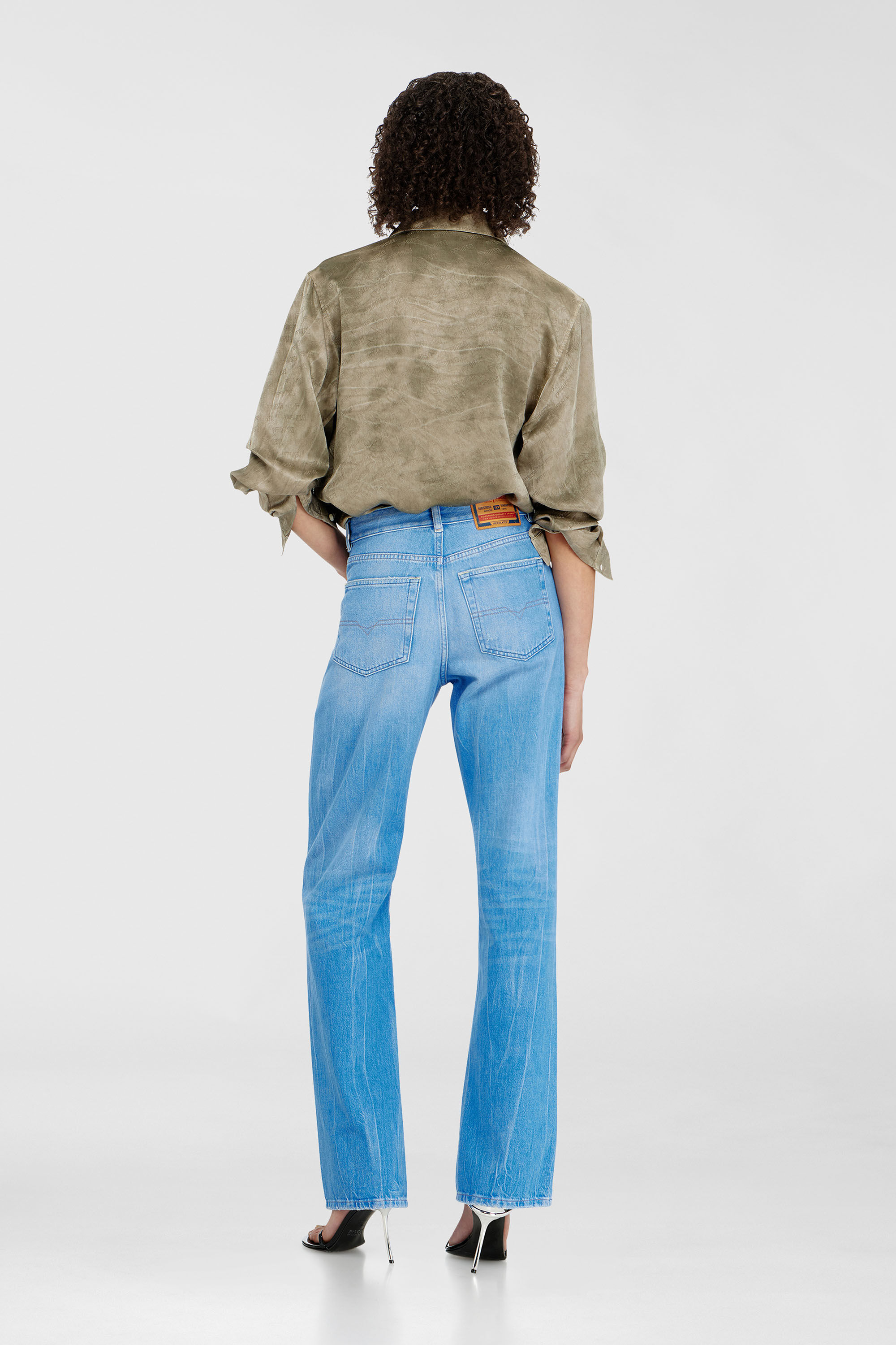 Diesel - Regular Jeans 1971 D-Sent 09P88 Mujer, Azul Claro - 3