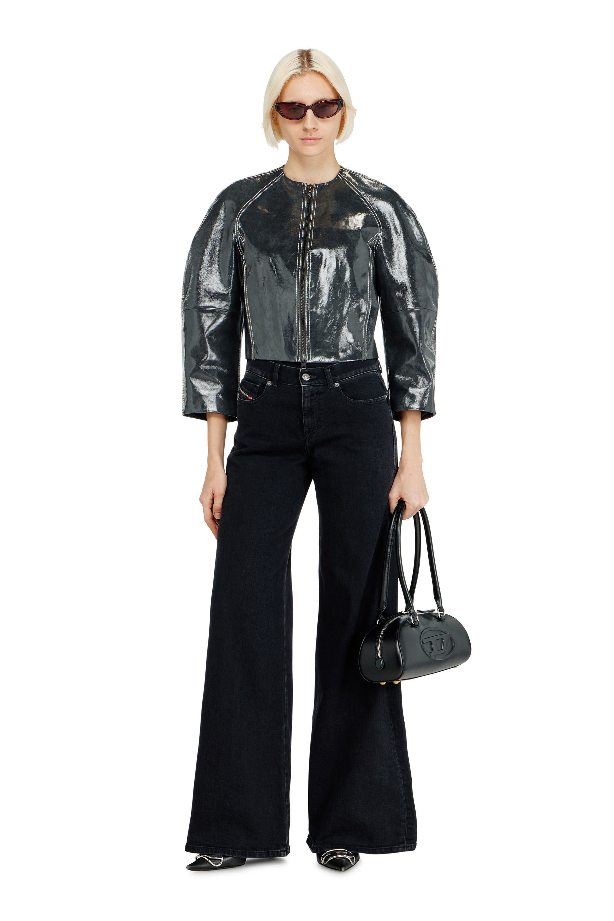 Women's Black Flare Jeans 1978 D-Akemi | Diesel® US