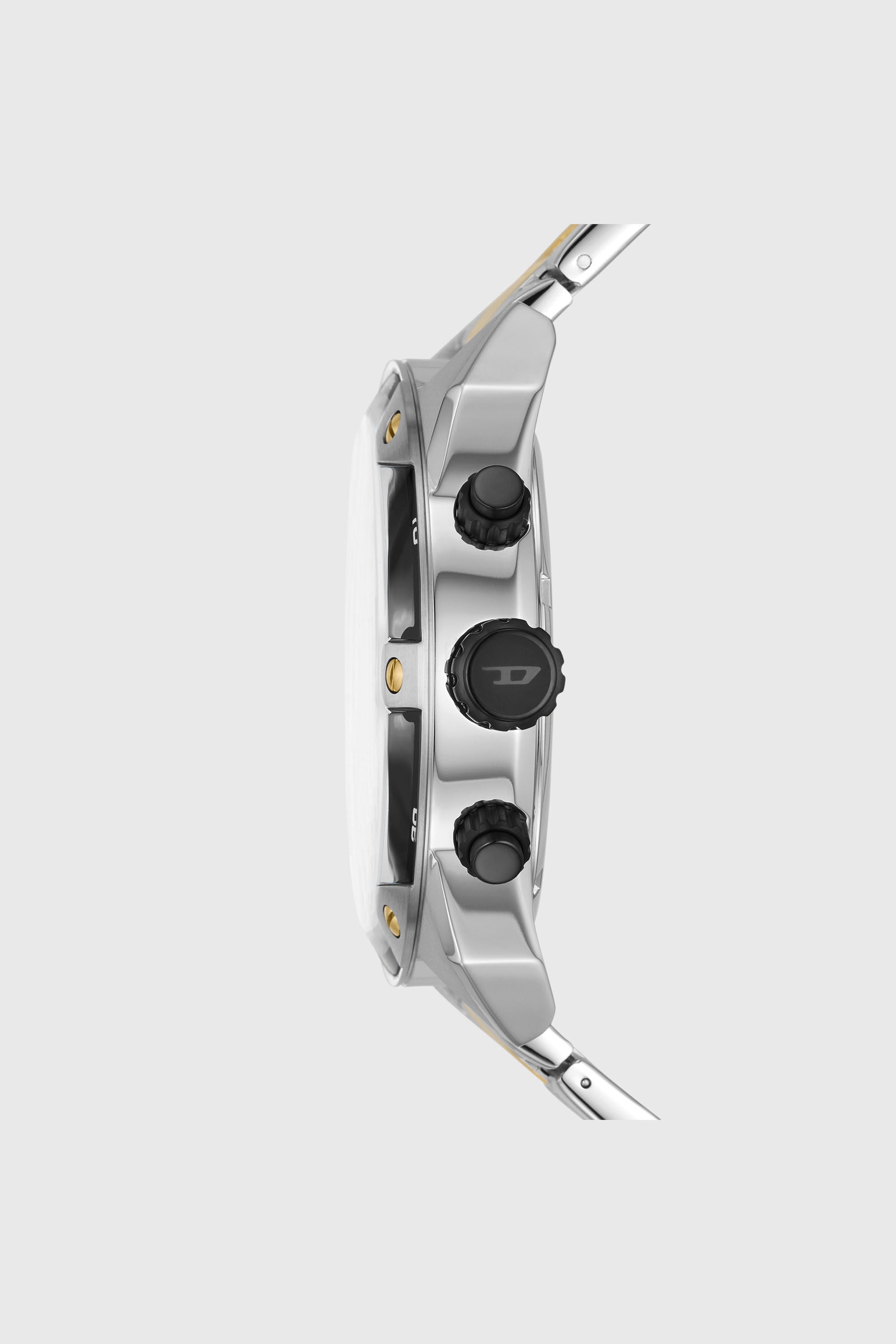 Men's Spiked Stainless Steel Watch | Silver | Diesel US