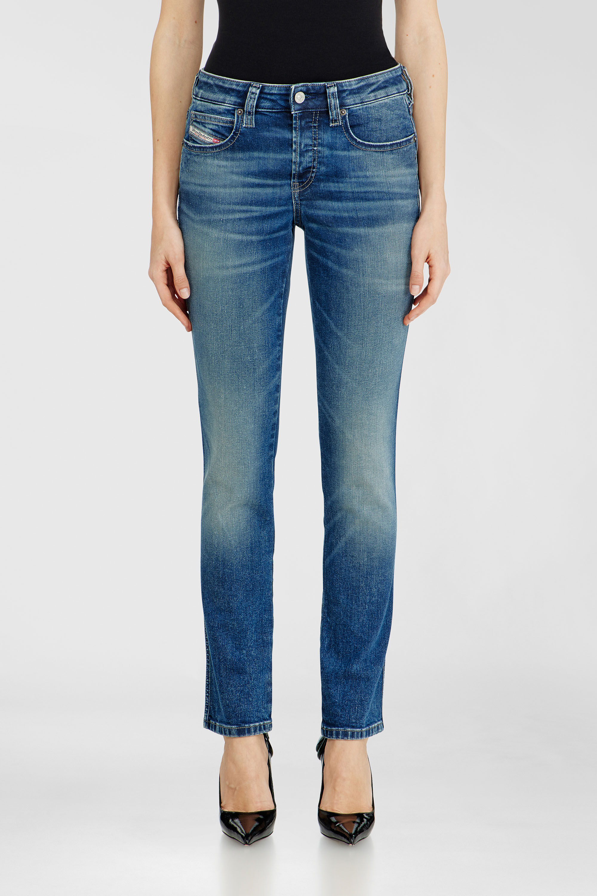 Women's Slim Jeans | Low Waist 1992 D-Jiann | Medium blue | Diesel US