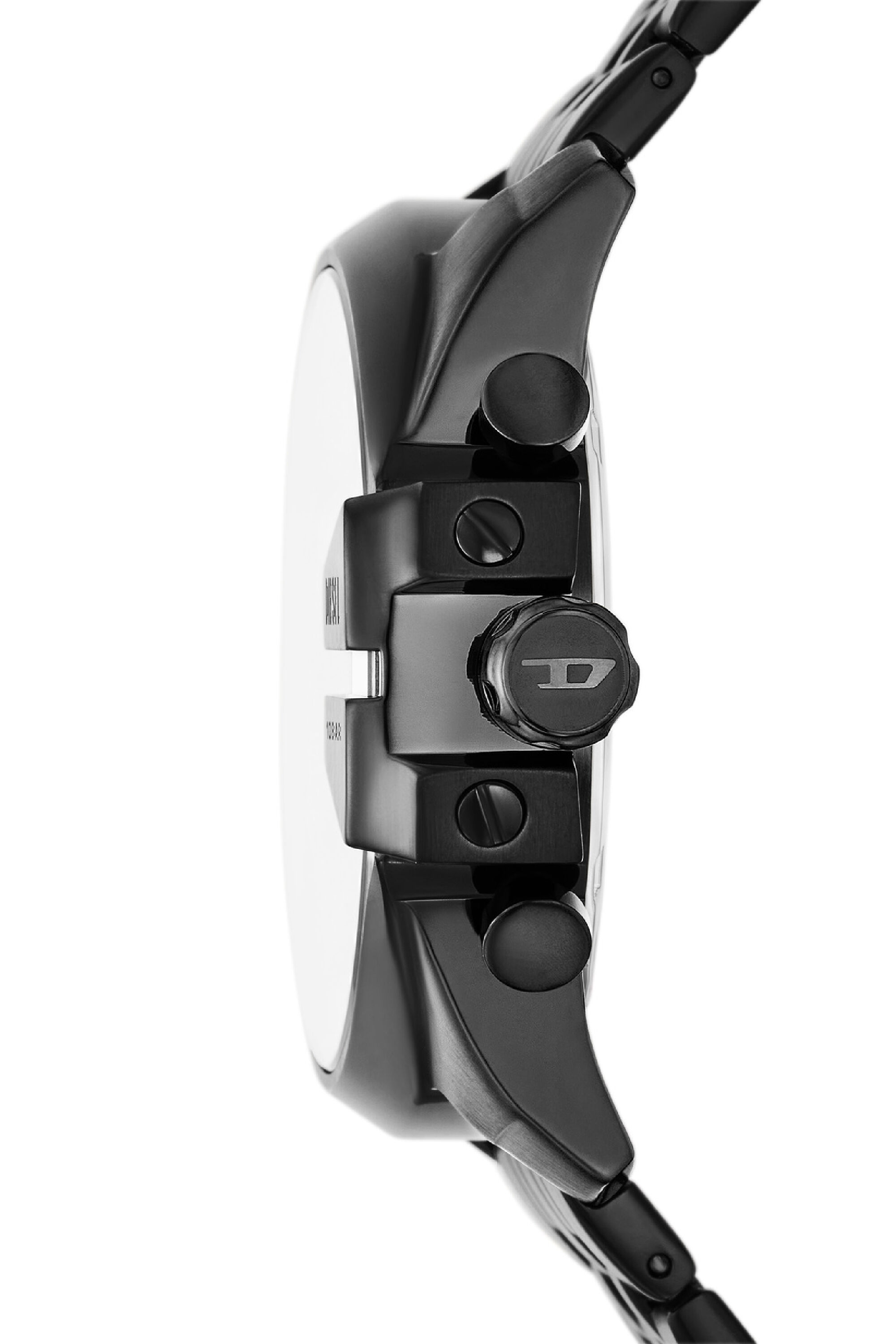 Diesel - DZ4617, Male's Baby Chief Chronograph stainless steel watch in Black - 3