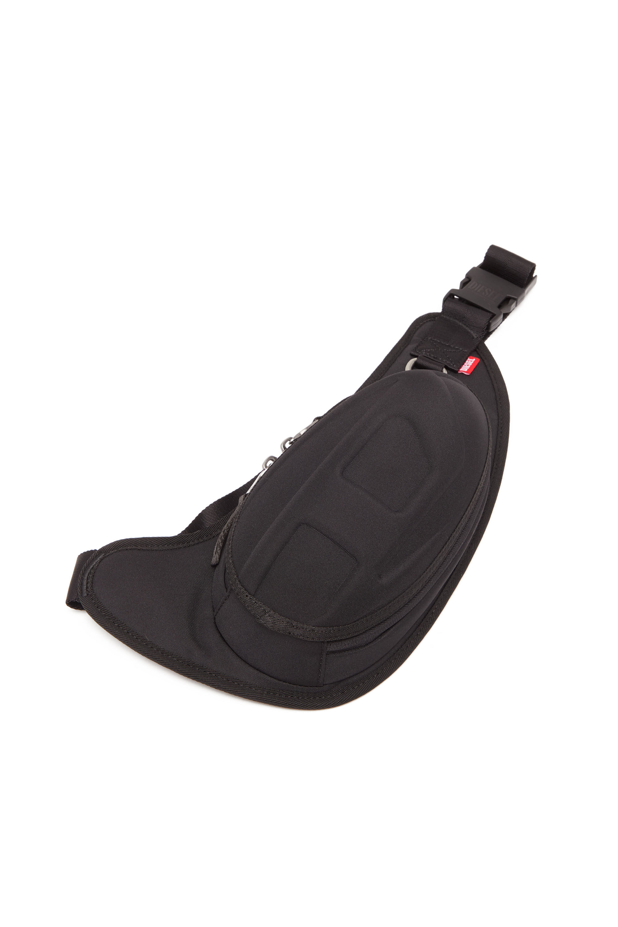 ✨️美品✨️ DIESEL ディーゼル 1DR-POD CROSSBODY ブラック 1DR-POD CROSSBODY Man: Hard shell sling bag | Diesel