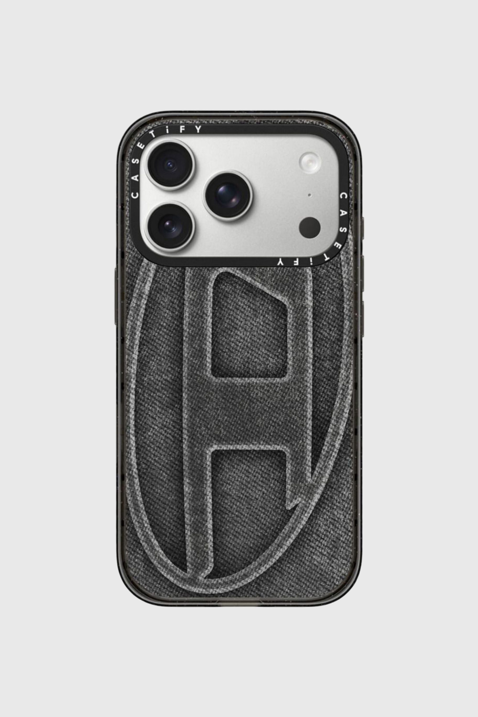 Diesel - 60536 MOULDED CASE, Unisex's Oval D impact case for iPhone 17 Pro in Black - 1