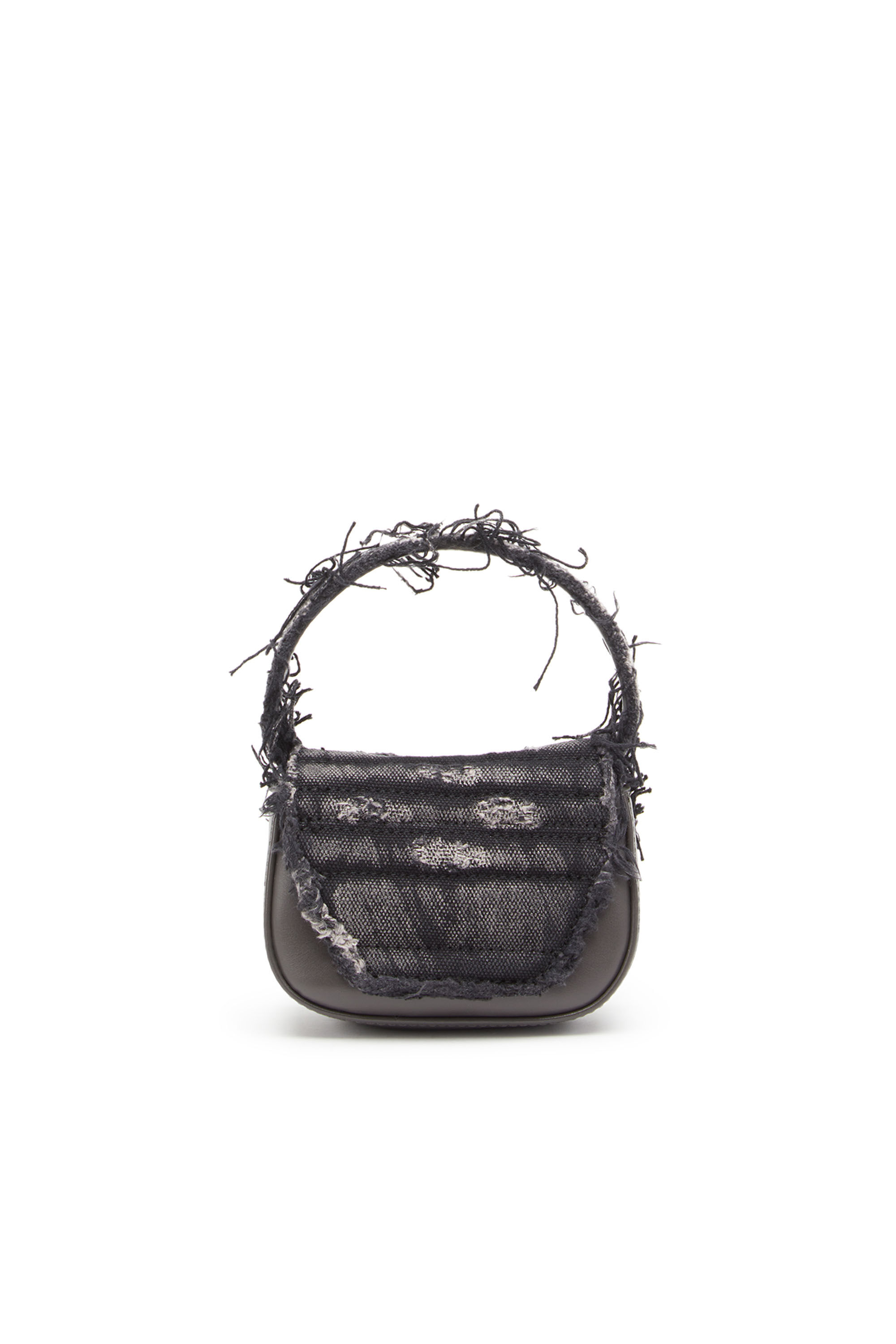 1DR XS Woman: Canvas mini bag with crystals | Diesel 1DR XS Woman: Canvas mini bag with crystals | Diesel
