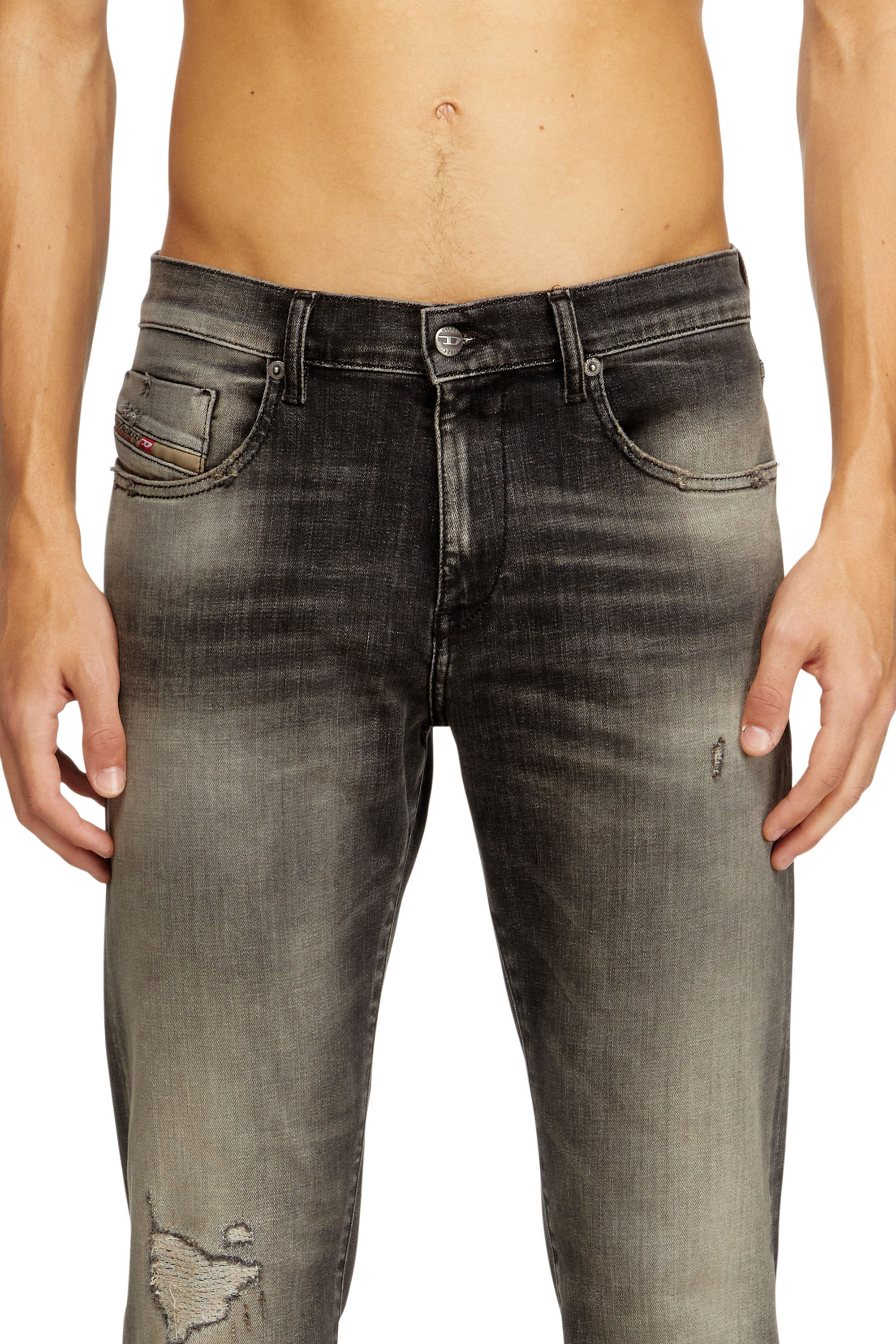 Men's Slim Jeans | Grey | Diesel 2019 D-Strukt