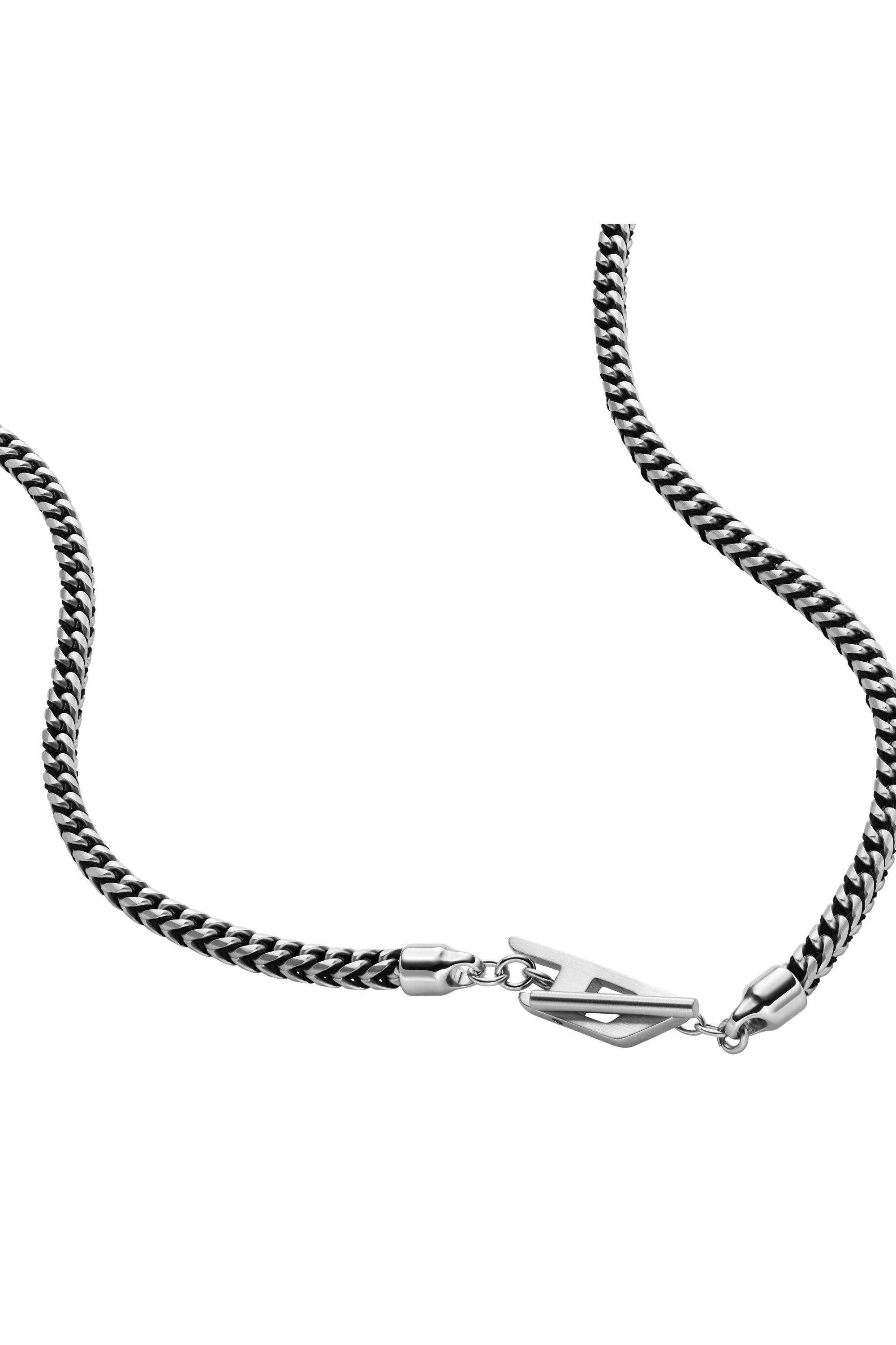 DIESEL ディーゼル ネックレス Dx1552040 Jewel Women's Stainless Steel Chain Necklace | Silver | Diesel