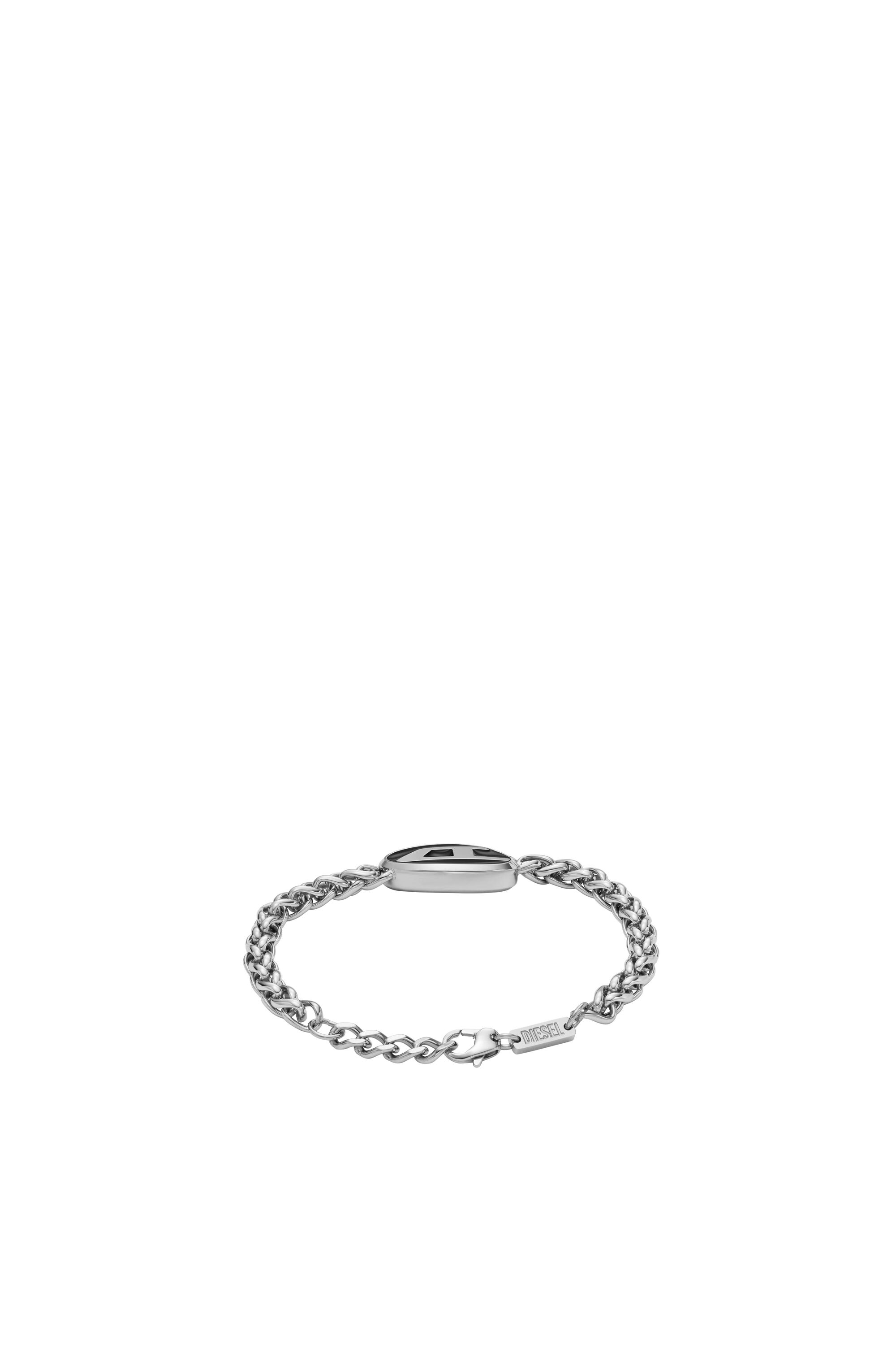 Women's Stainless steel chain bracelet | Silver | Diesel
