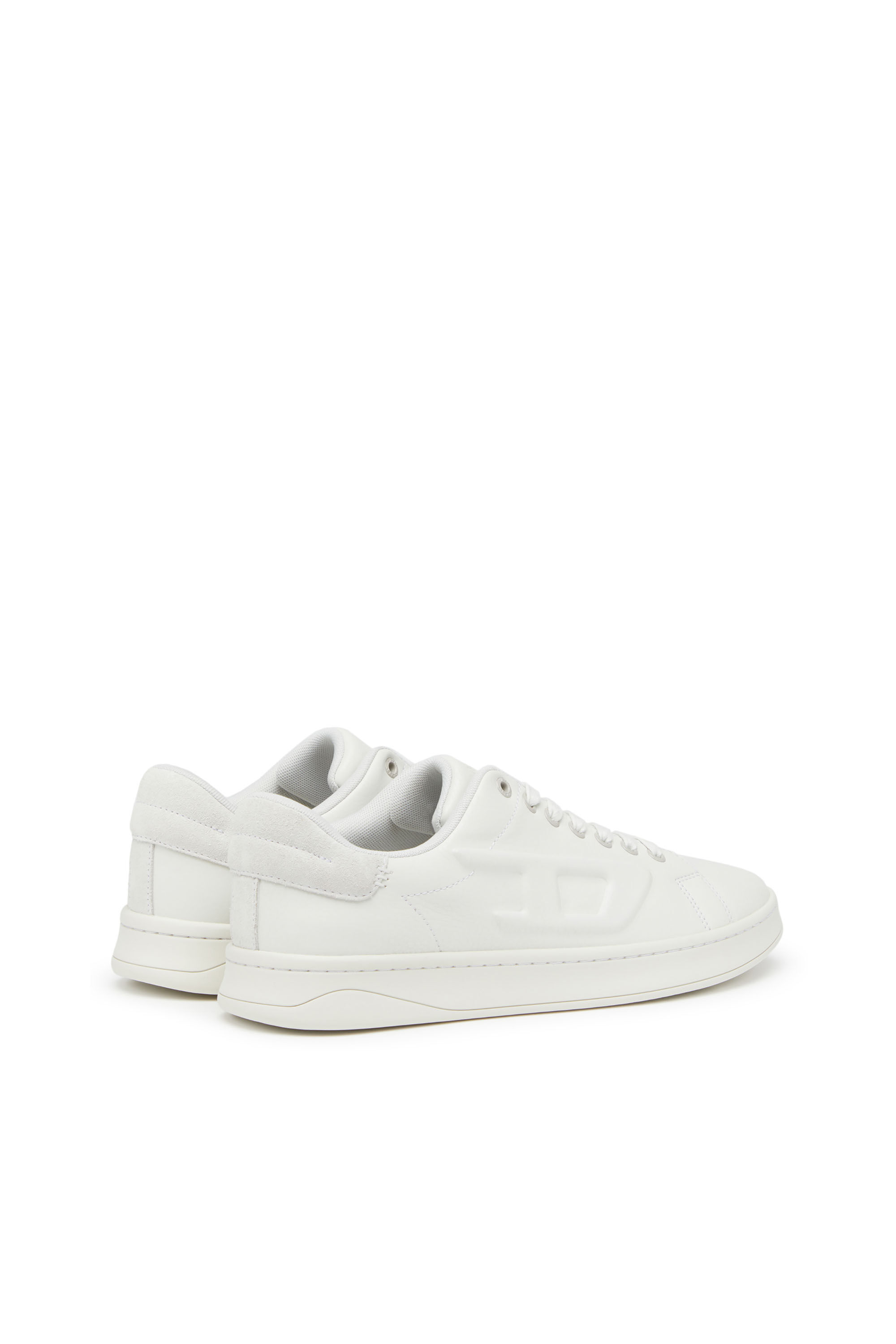 Diesel - S-ATHENE LOW W, Female's S-Athene Low-Sneakers with embossed D logo in White - 3
