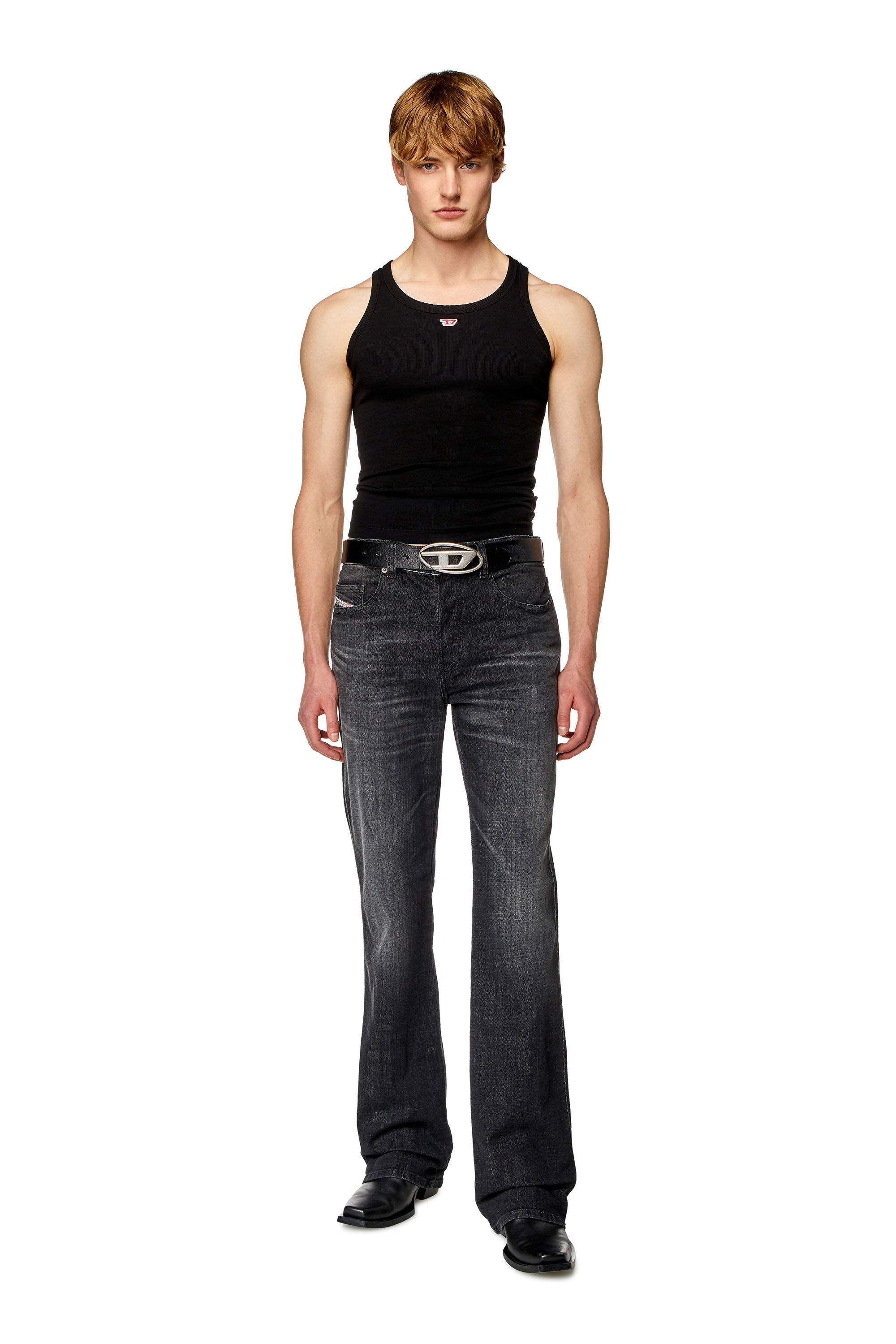 パンツ DIESEL bootcut jeans 1998 d-buck 09 Men's Bootcut Jeans | Black/Dark Grey | Diesel 1998 D-Buck