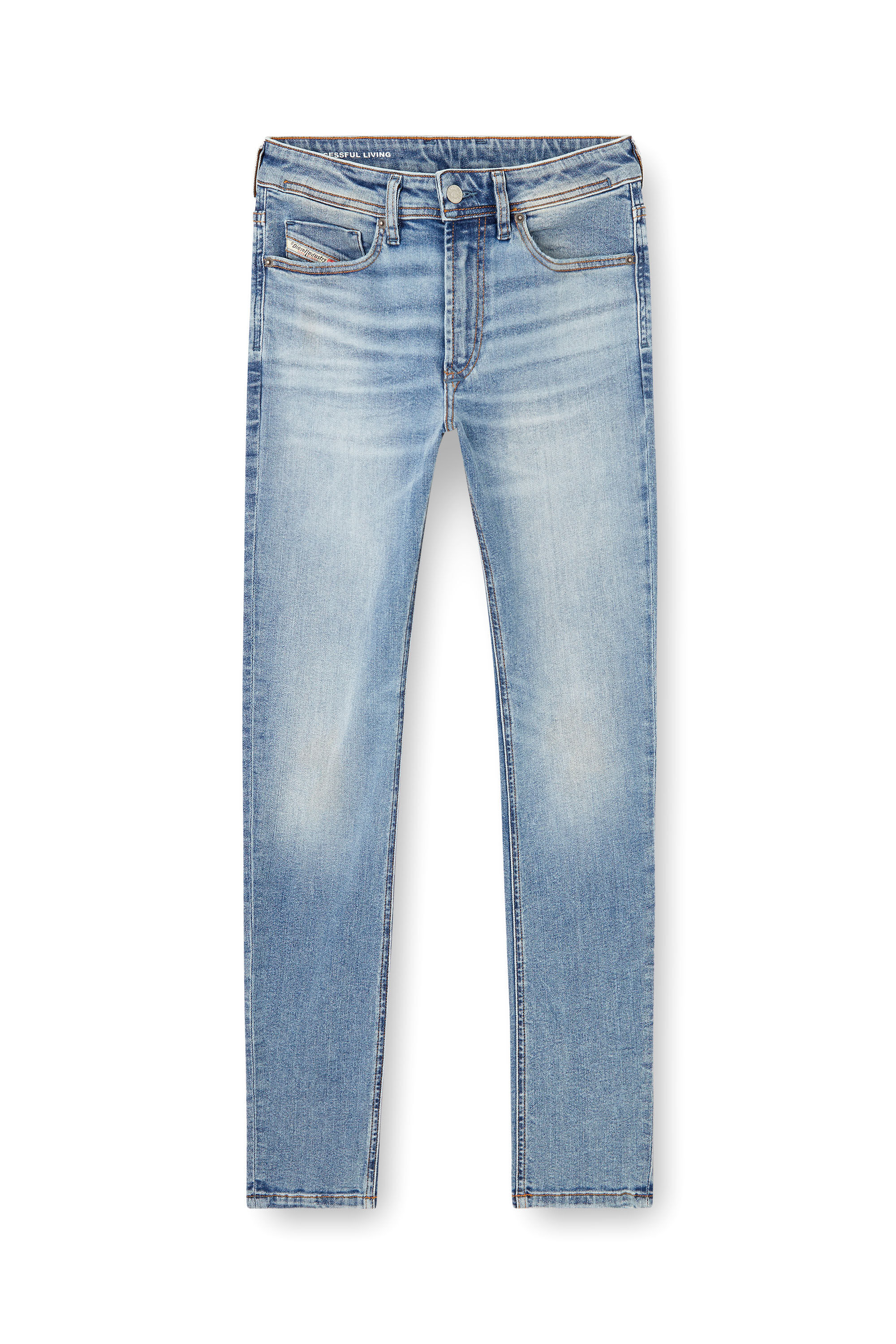 Men's Skinny Jeans | Light Blue | Diesel 1979 Sleenker