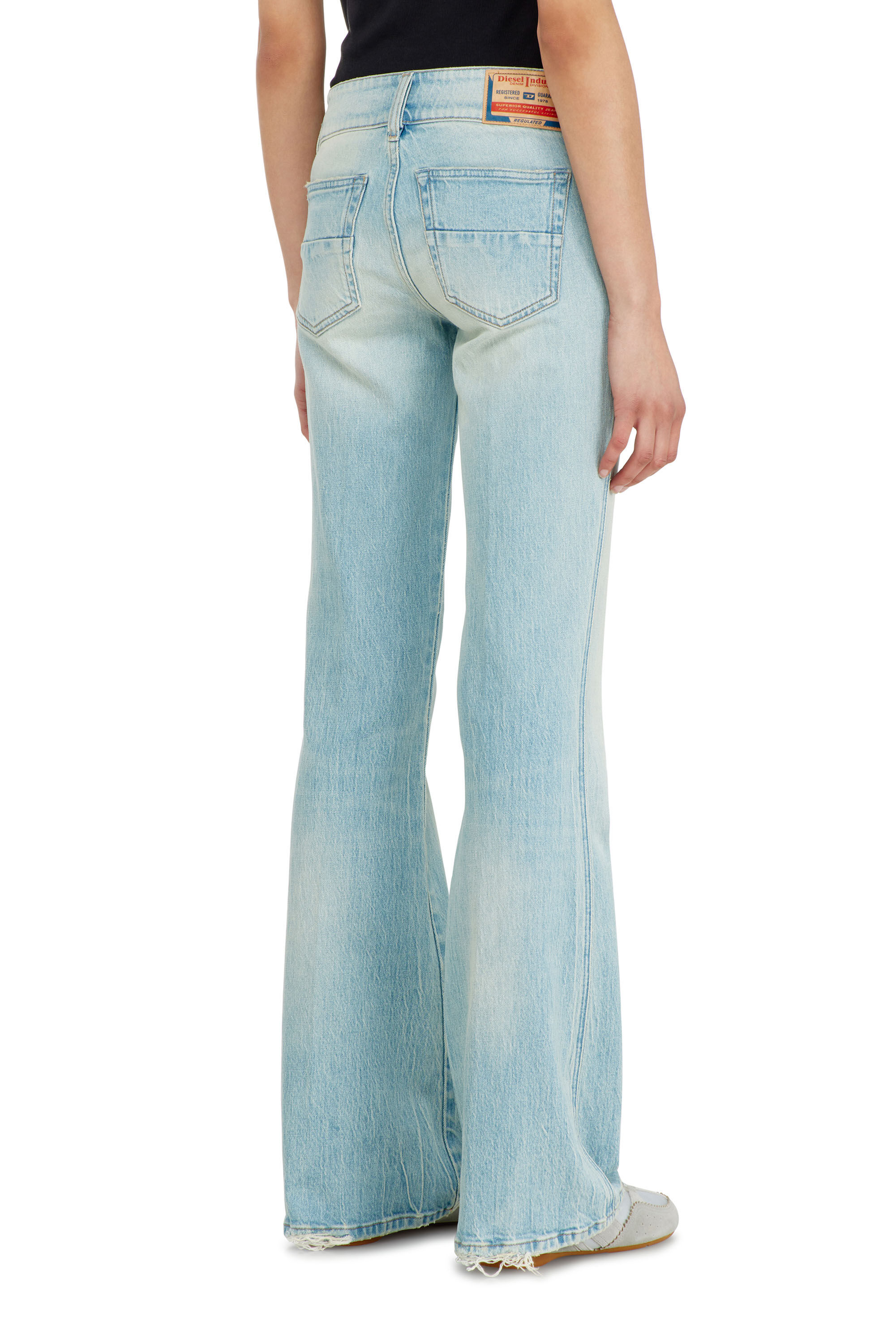 Women's Bootcut Jeans | Light Blue | Diesel D-Hush