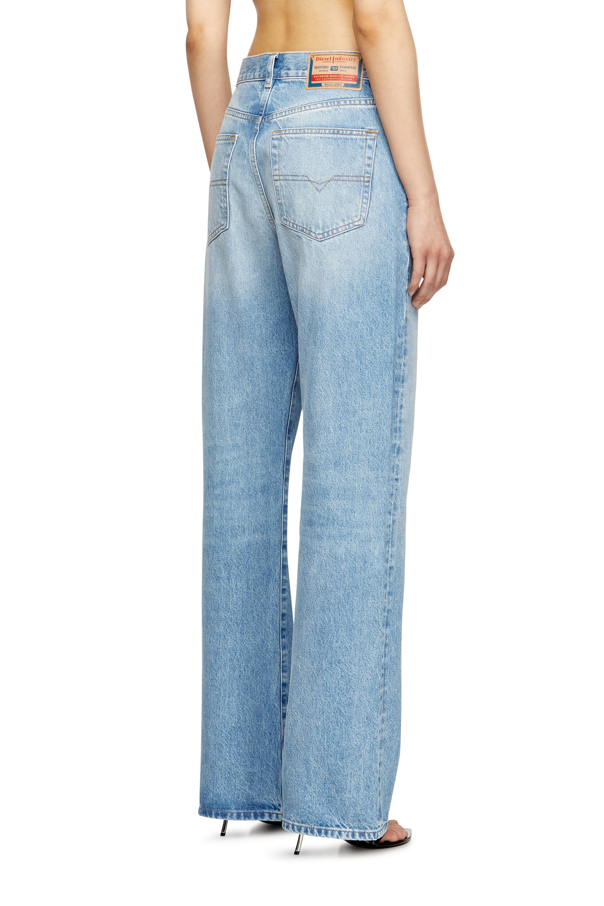 Women's Regular Jeans | Light Blue | Diesel 1971 D-Sent