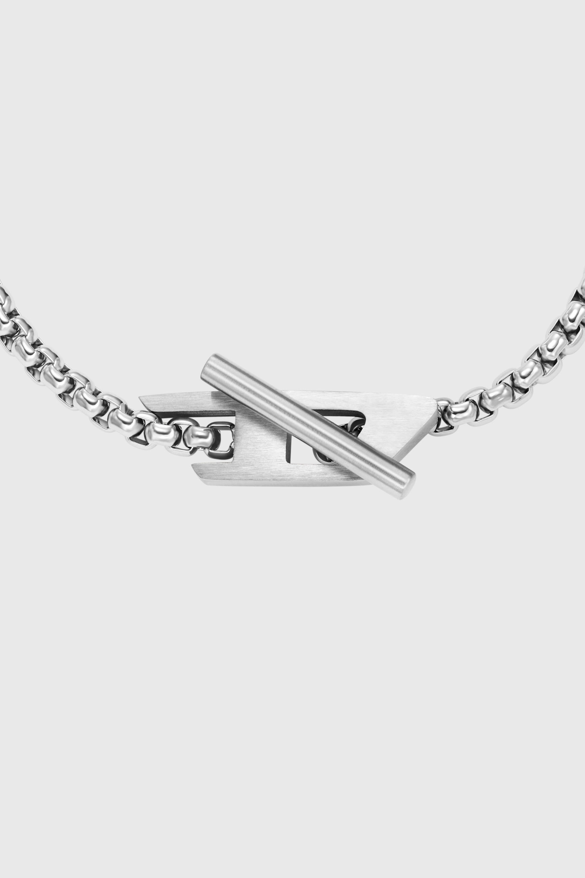 DIESEL チェーンブレスレット DX147600DJW Women's Stainless steel chain bracelet | Silver | Diesel {{Country}}