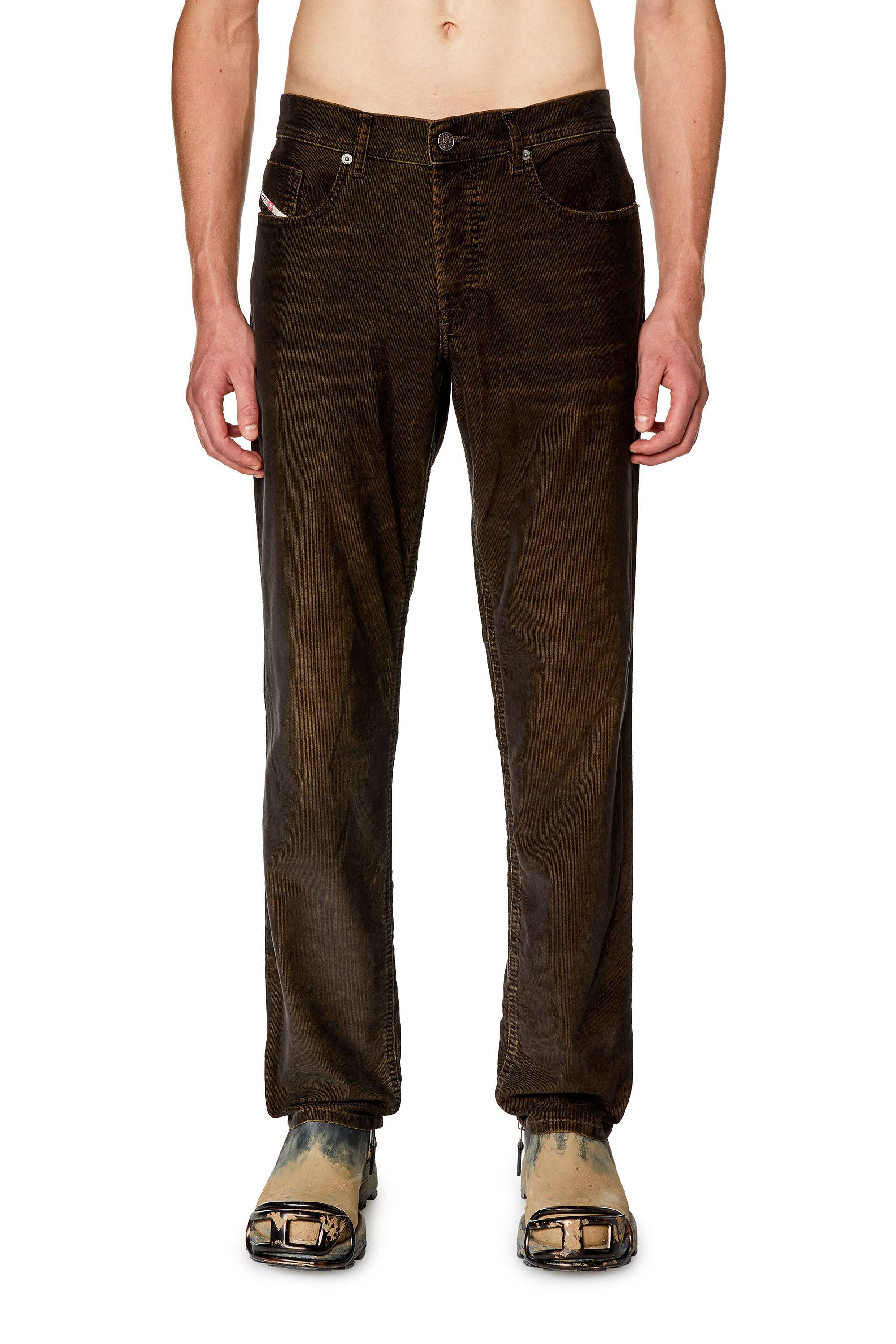 Diesel - Male's Tapered Jeans 2023 D-Finitive 003GJ, Dark Green - 3