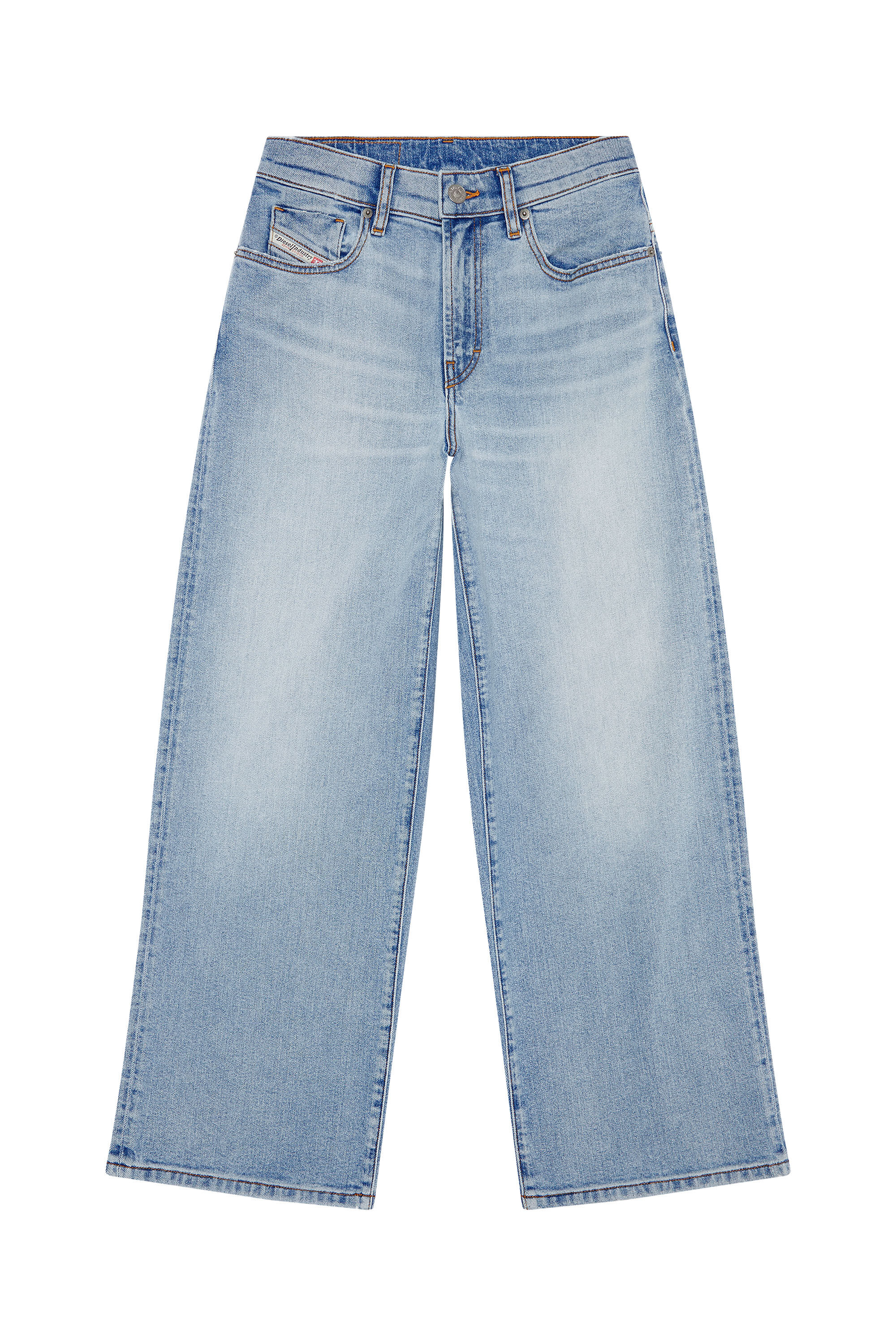 Diesel - Woman's Bootcut and Flare Jeans 2000 Widee 0AJAT, Light Blue - 2