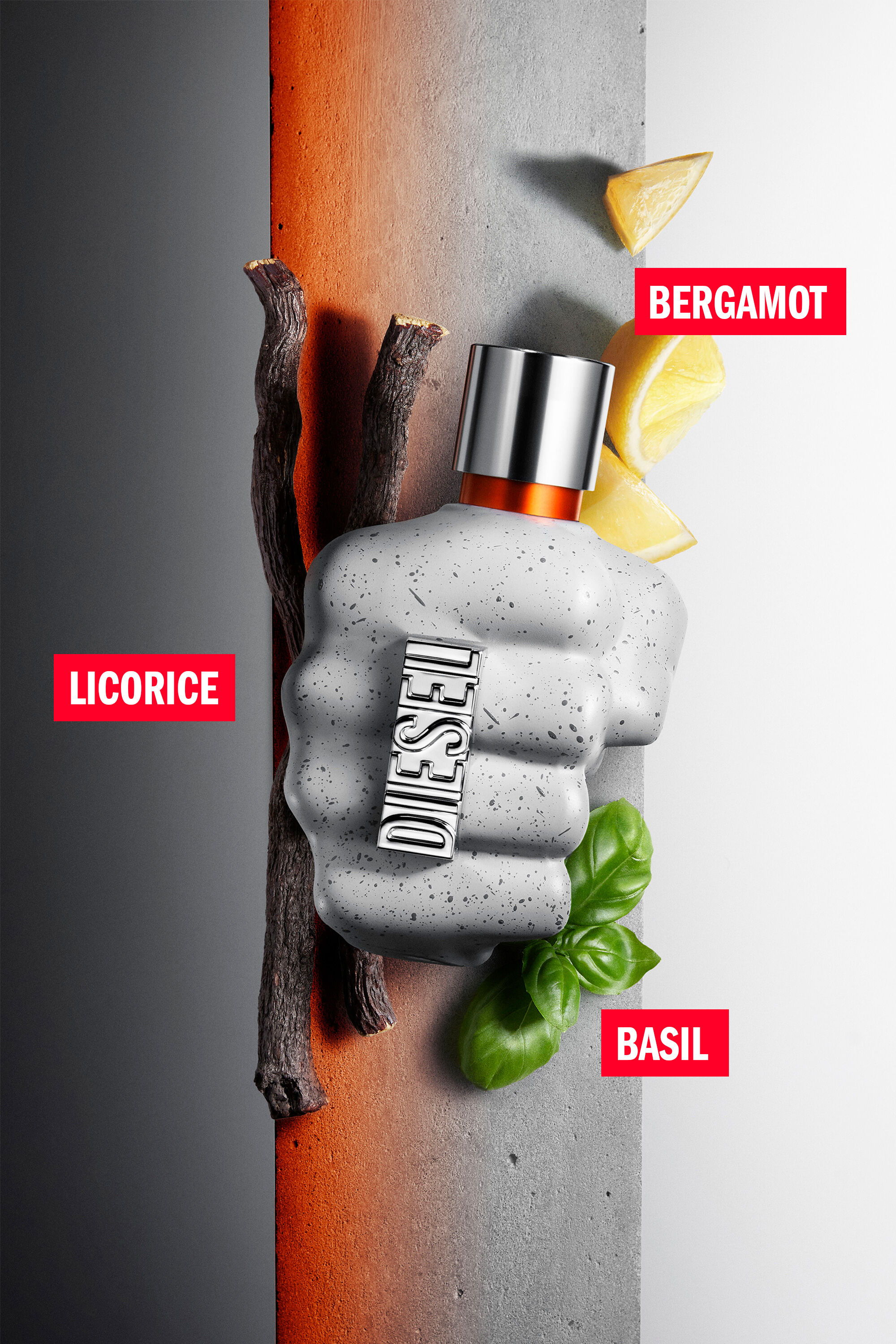 Diesel - ONLY THE BRAVE STREET 75ML, Man's Only The Brave Street 75ml, 2.5 FL.OZ., Eau de Toilette in Grey - 4