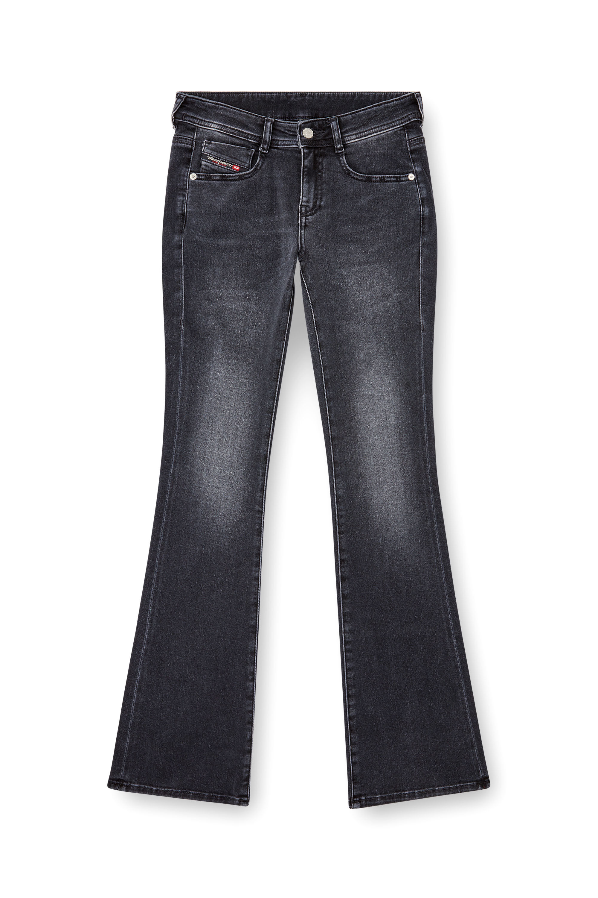 Women's Bootcut Jeans | Black/Dark grey | Diesel 1969 D-Ebbey