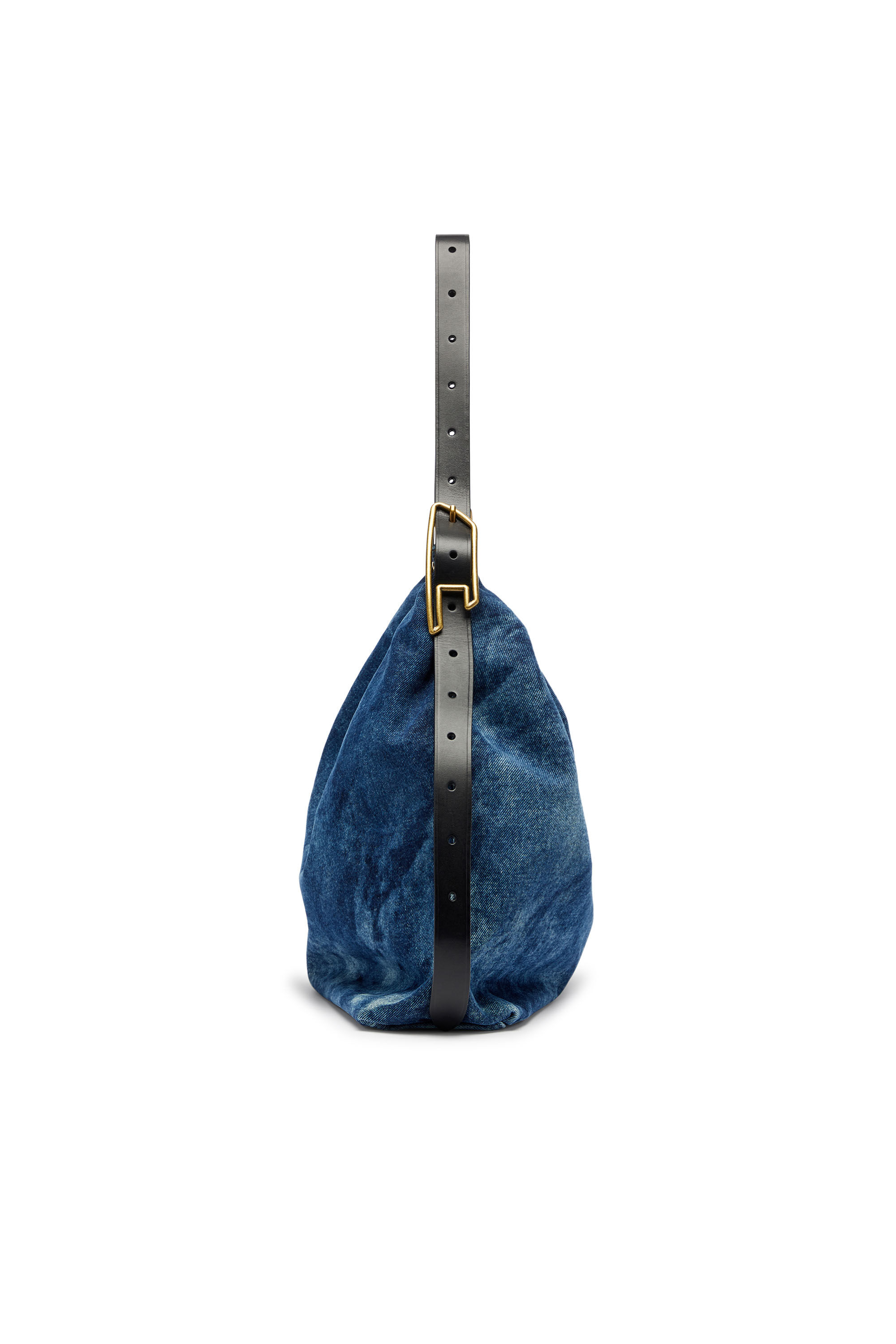 Women's D-Line-Denim hobo bag | Blue | Diesel