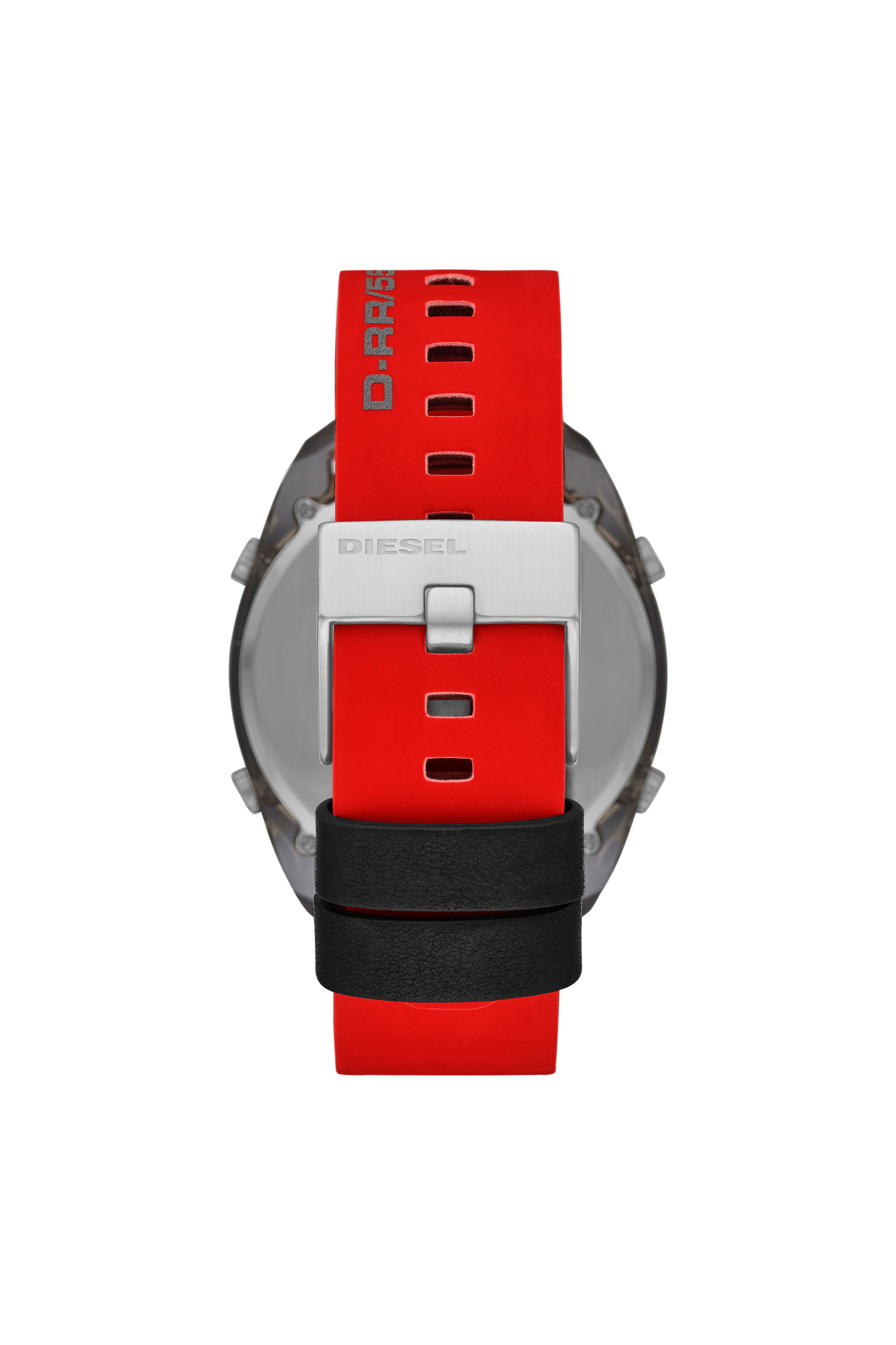 Diesel - DZ1937, Reloj digital Crusher termocrom&aacute;tico en tono naranja de edici&oacute;n limitada Hombre in Rojo - 2