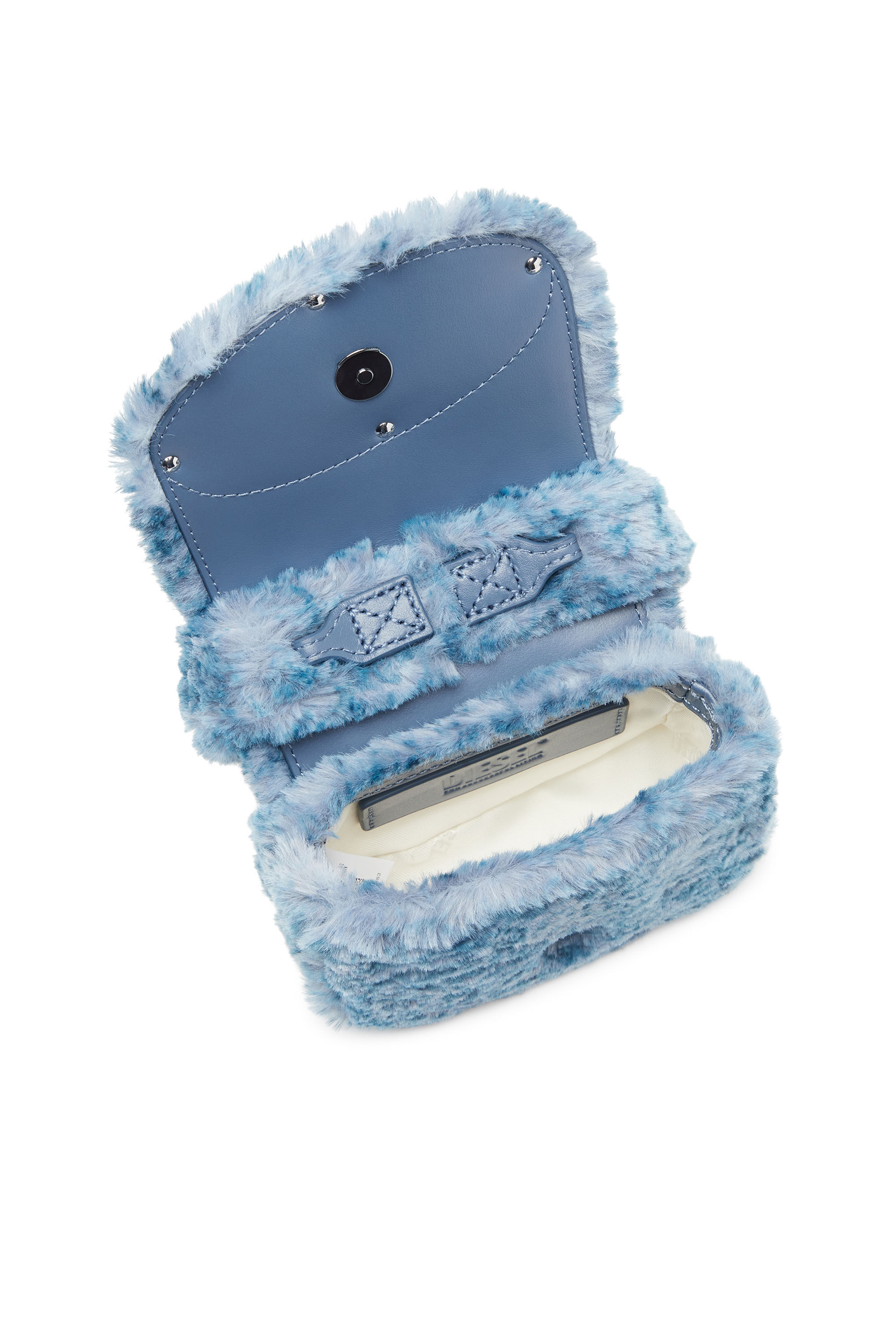 Diesel - 1DR XS, Female's 1DR Xs-Fluffy iconic mini bag in Blue - 2