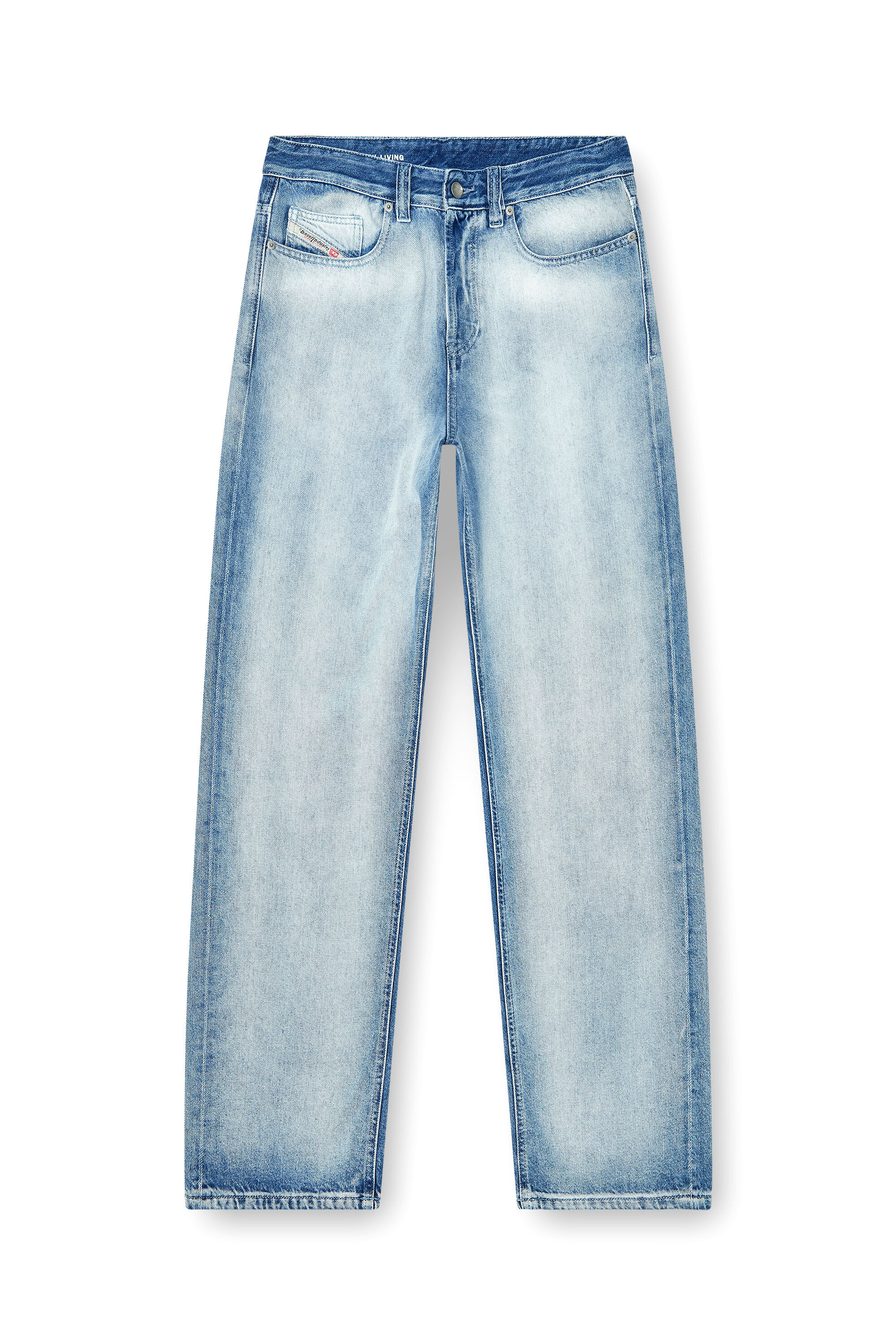 Diesel - Male's Relaxed Jeans 2001 D-Macro 09P29, Light Blue - 2