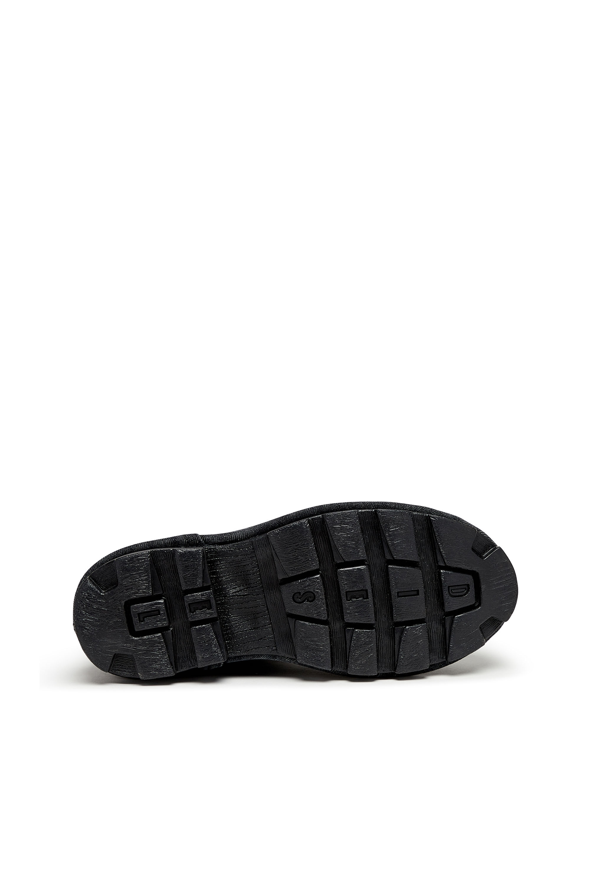 Diesel - D-HAMMER CH MD, Unisex's D-Hammer-Chelsea boots in washed denim in Black - 5