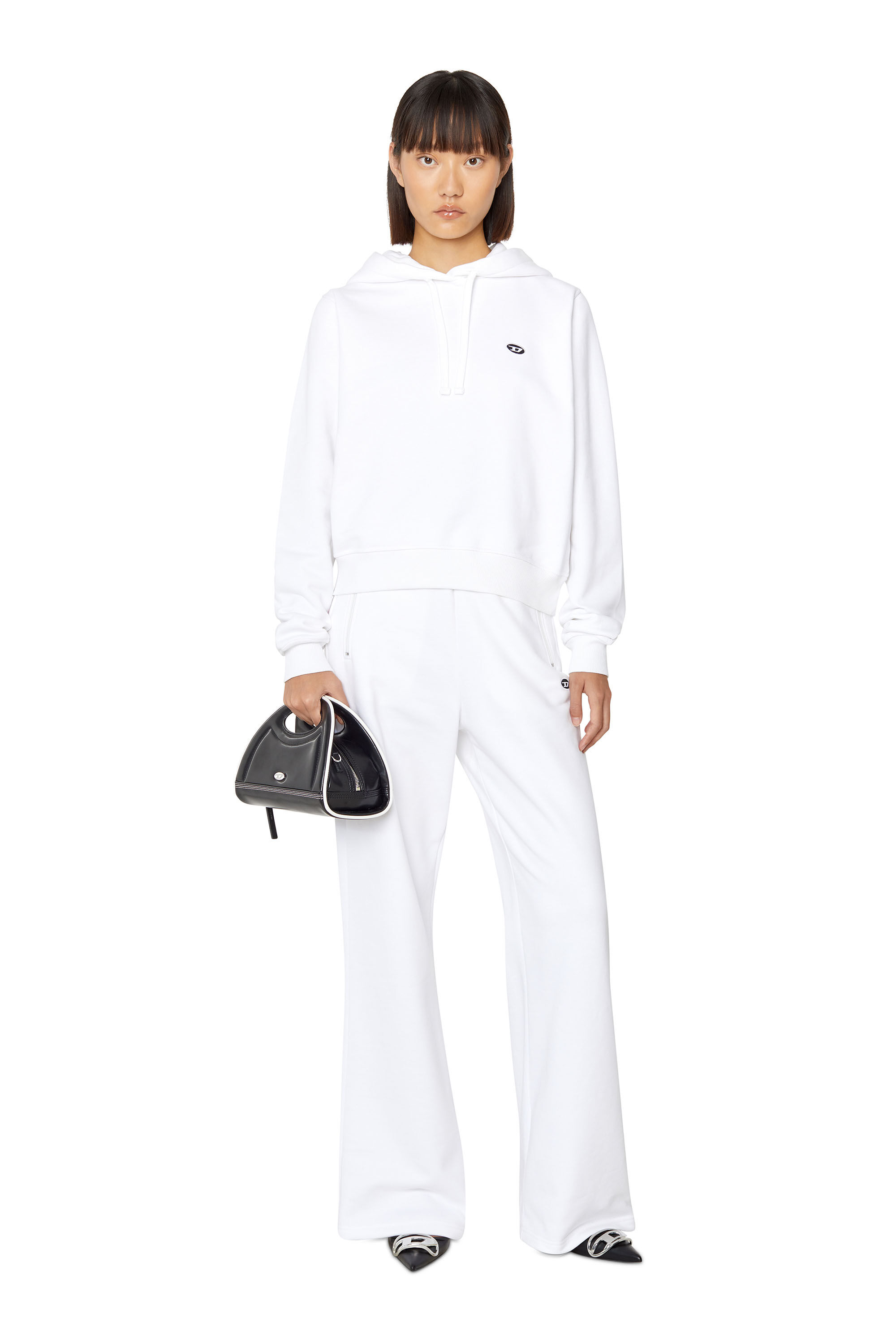 P-ZAM-DOVAL-PJ Woman: Sweatpants with oval D logo | Diesel