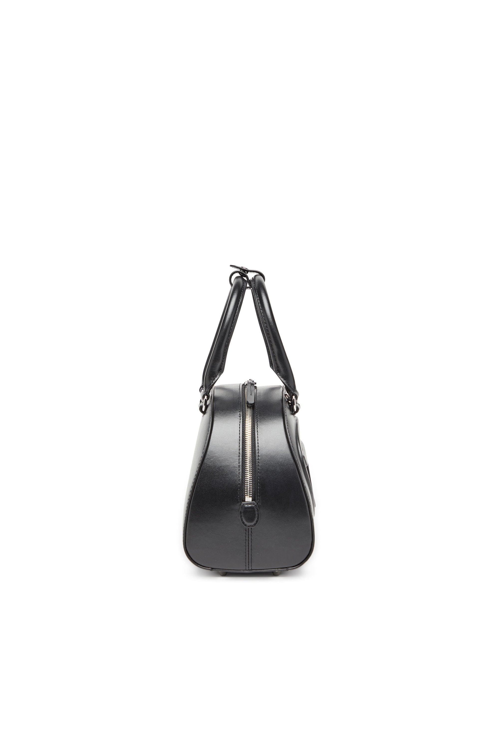 Women's 1DR Dome-Leather bowling bag | Black | Diesel CA