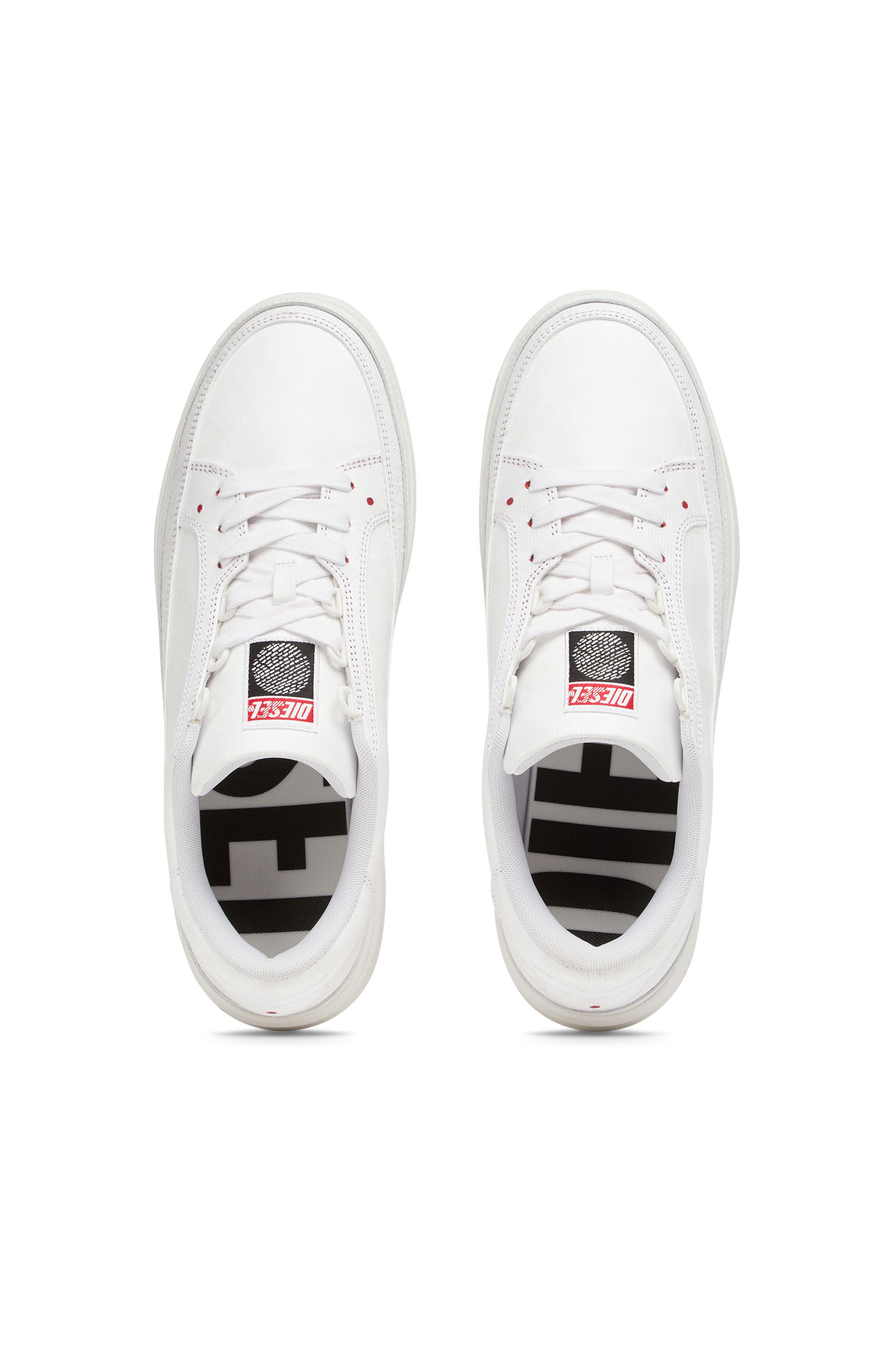 Diesel - S-SINNA LOW TK, Man's S-Sinna Low Tk - Low-top sneaker with tear-away fabric in White - 4