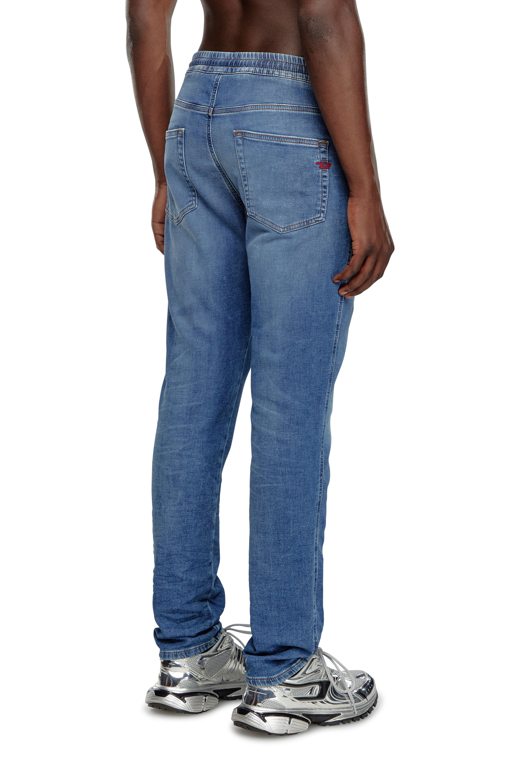Diesel - Slim 2060 D-Strukt Joggjeans® 068HY Homme, Bleu moyen - Image 4