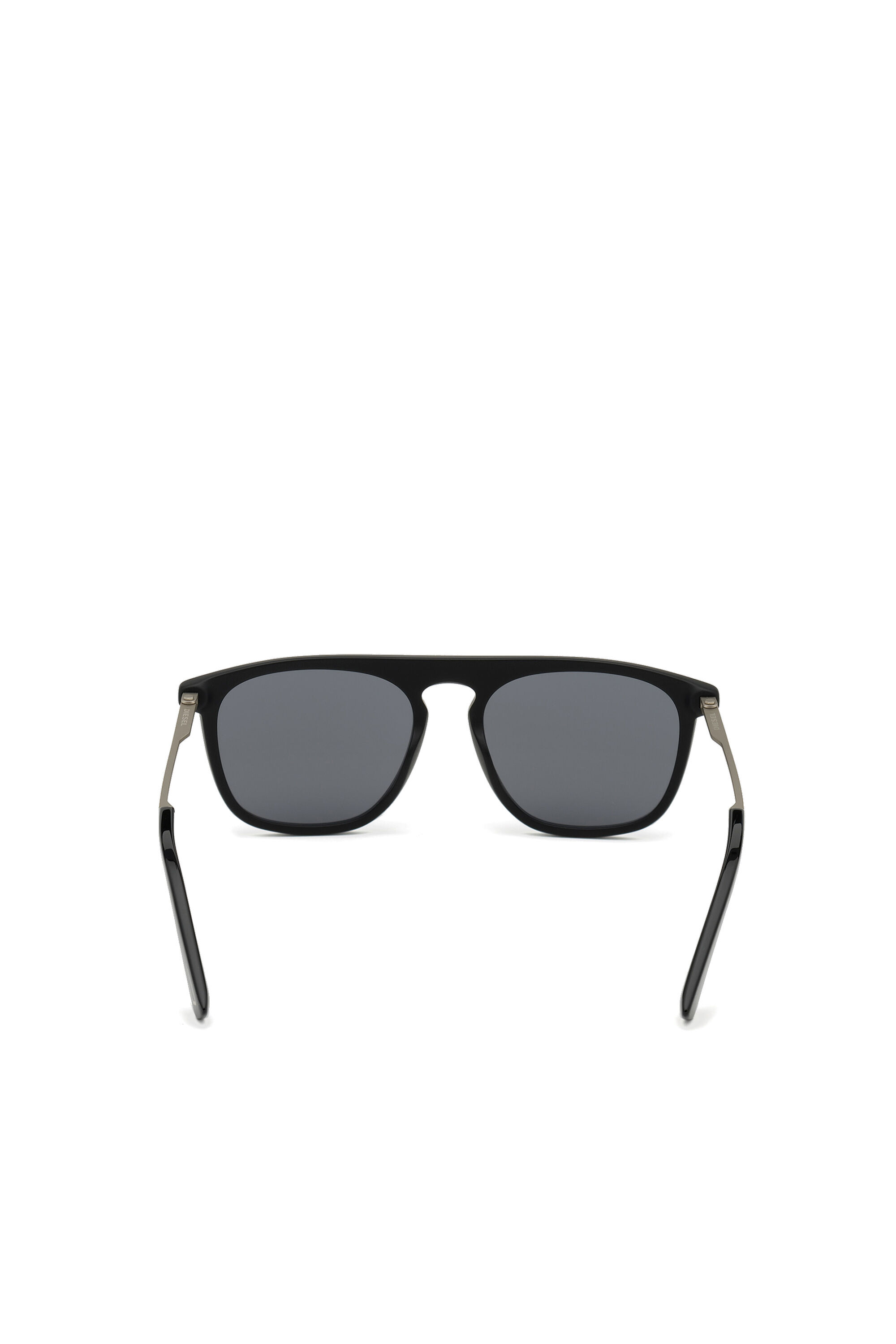 Diesel - DL0297, Gafas cuadradas en metal y acetato Hombre in Negro - 3