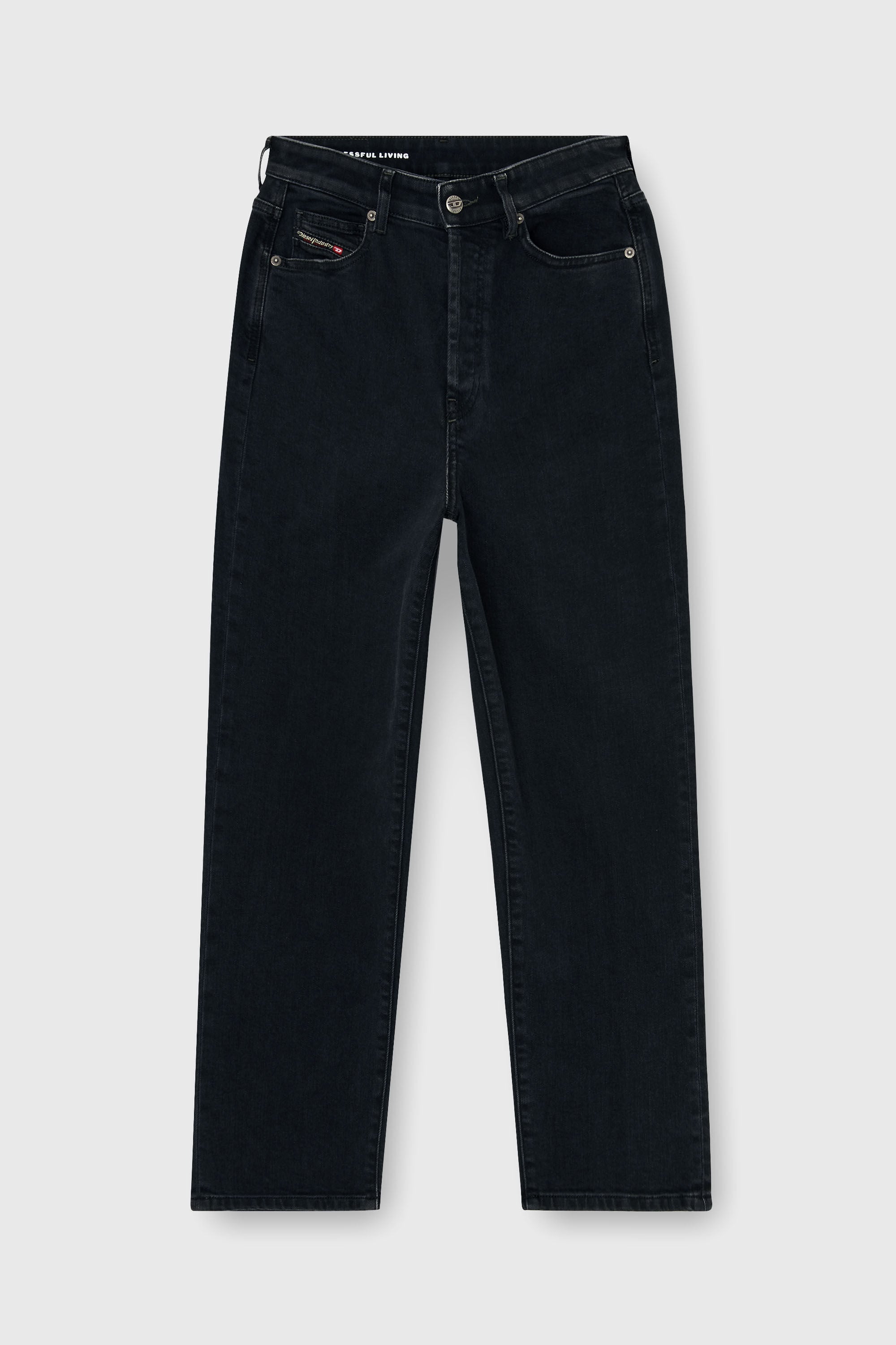 Diesel - Regular Jeans 1981 D-Went 09N89 Mujer, Negro/Gris oscuro - 6