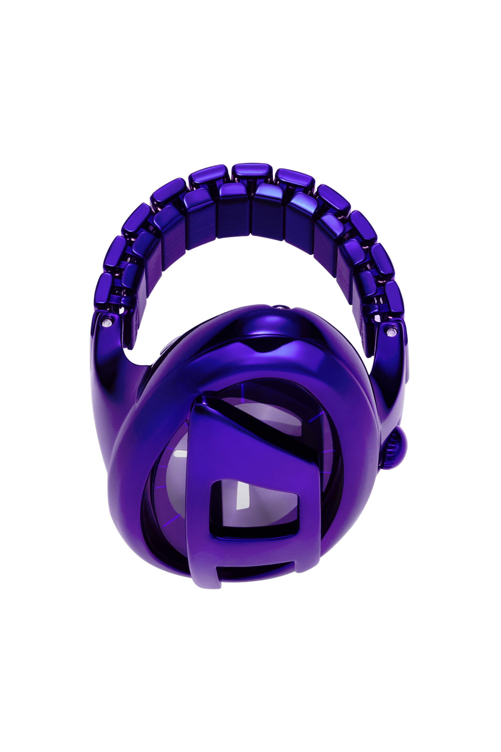 Women's D-Era purple stainless steel ring watch | Blue | Diesel