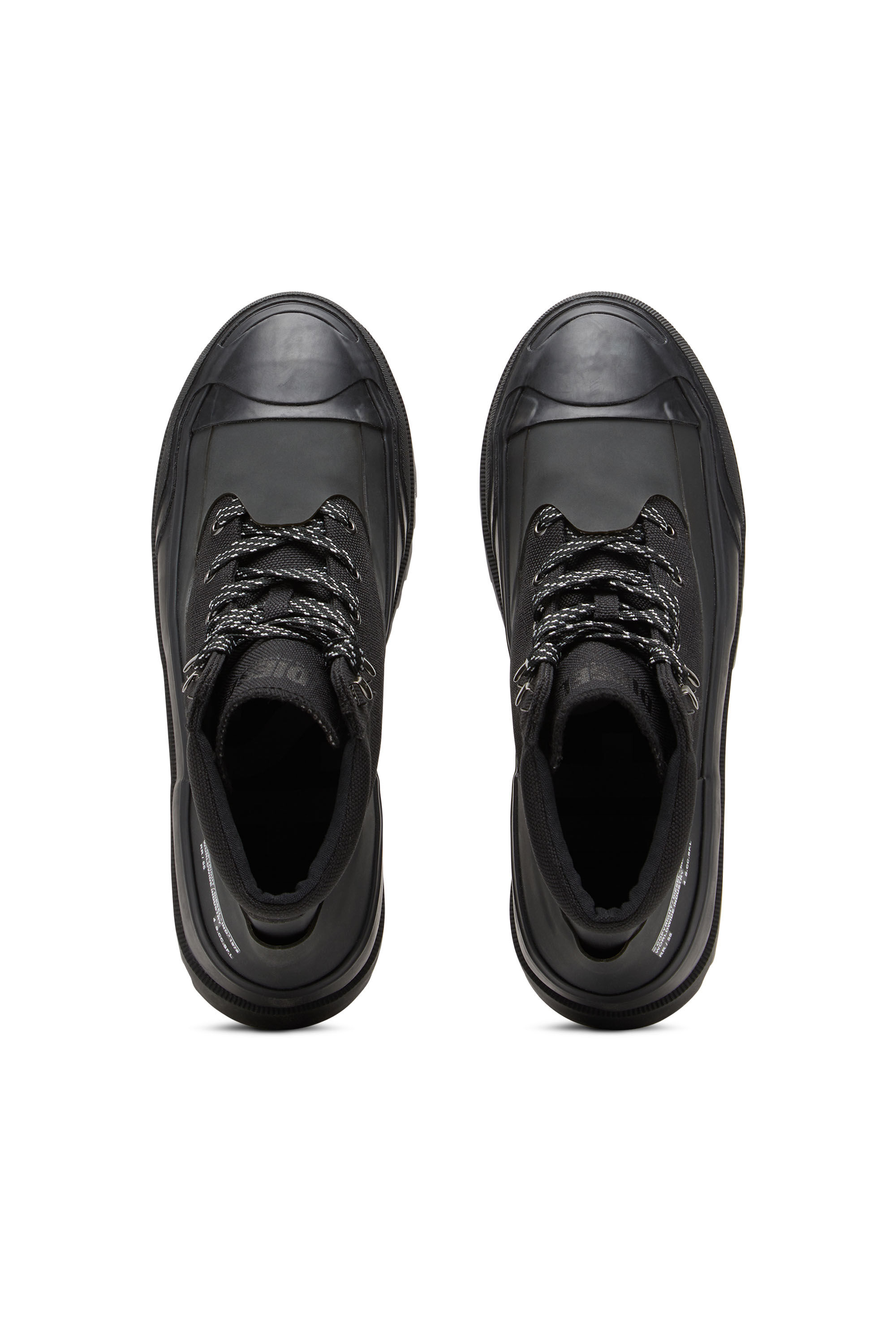 Diesel - D-HIKO BT X, Male's D-Hiko Bt X - Ankle boots in ballistic nylon in Black - 4