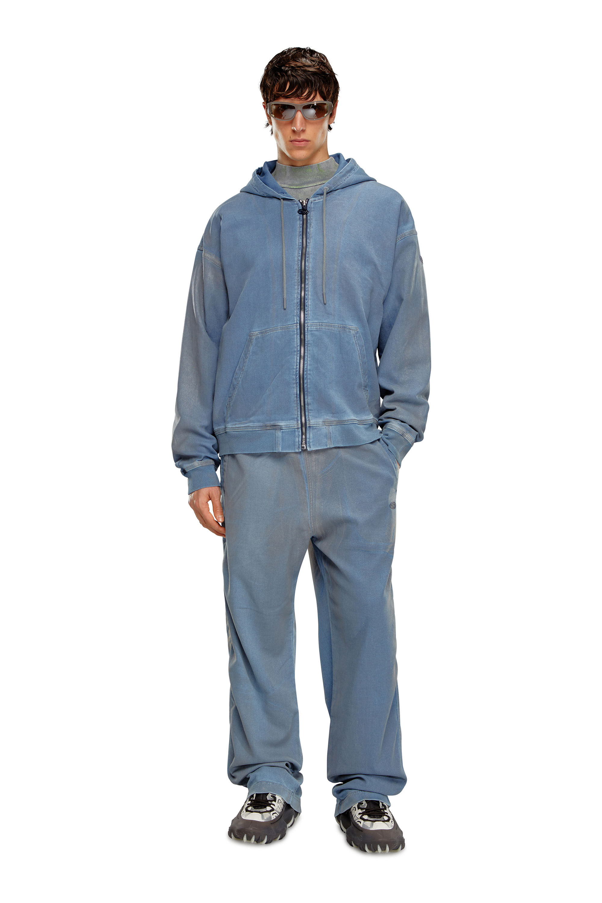 Oversized Relaxed Jeans | Light blue | Diesel D-Martians Track Denim