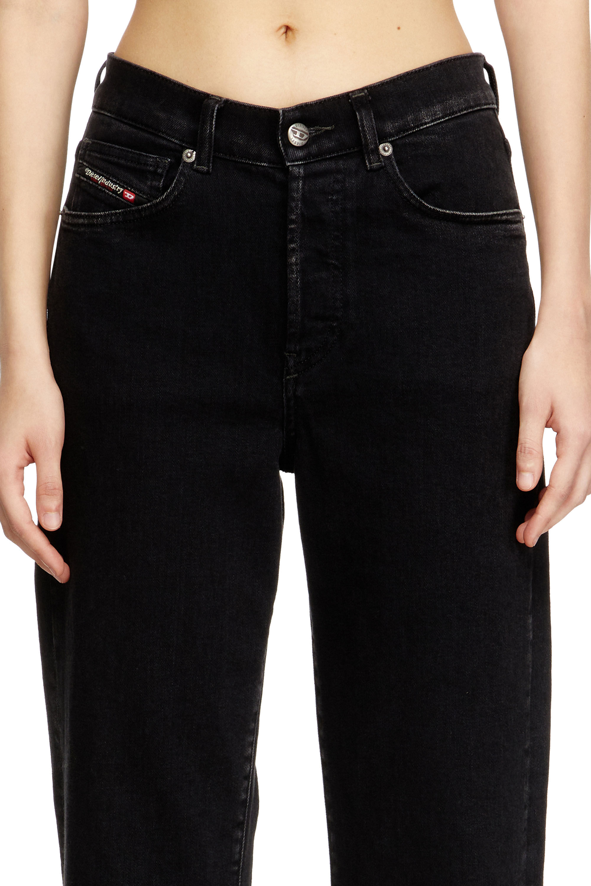 Women's Regular Jeans | Black/Dark grey | Diesel 1971 D-Sent
