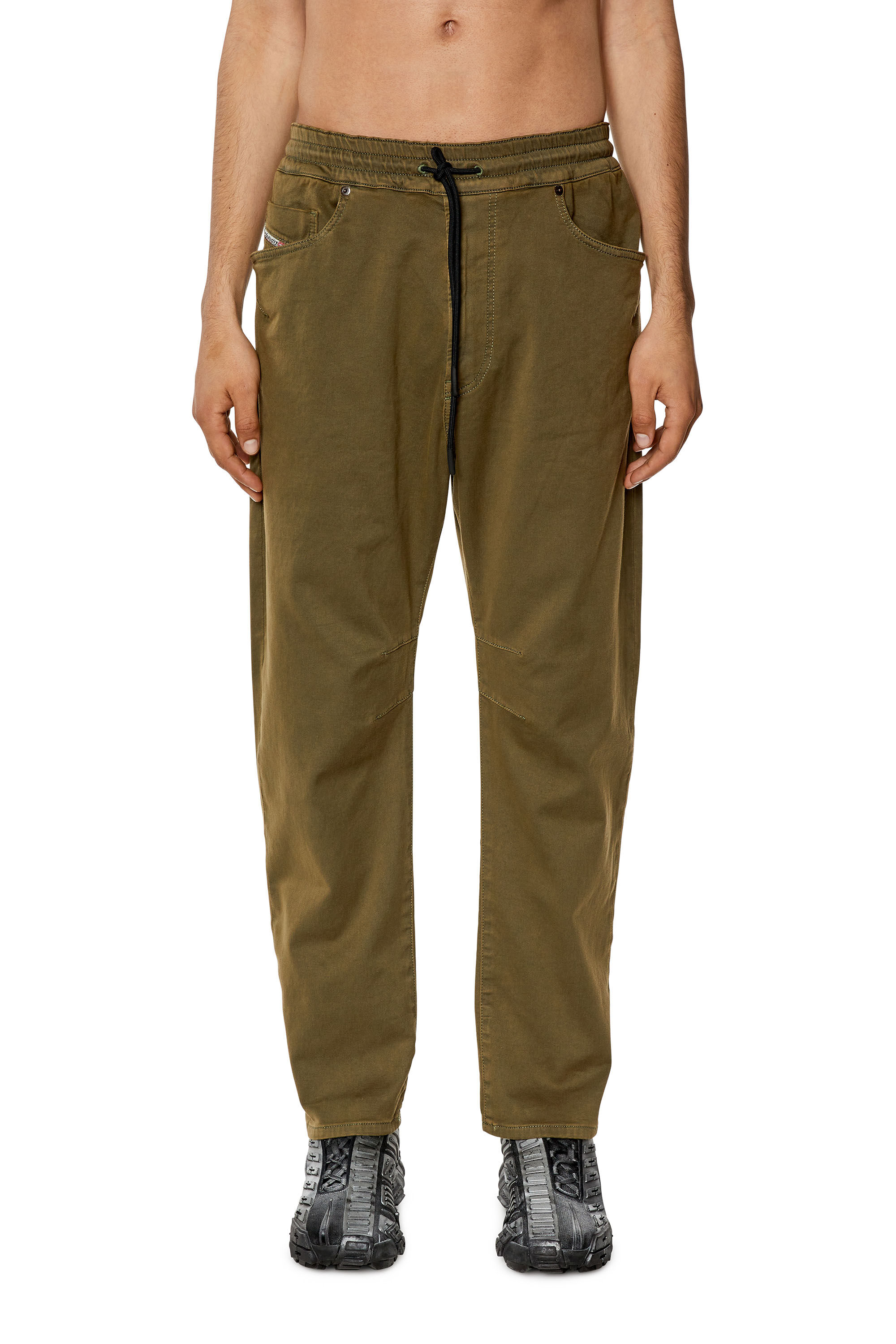 D-Amage JoggJeans® 068DY Man: Tapered Colored Jeans | Diesel