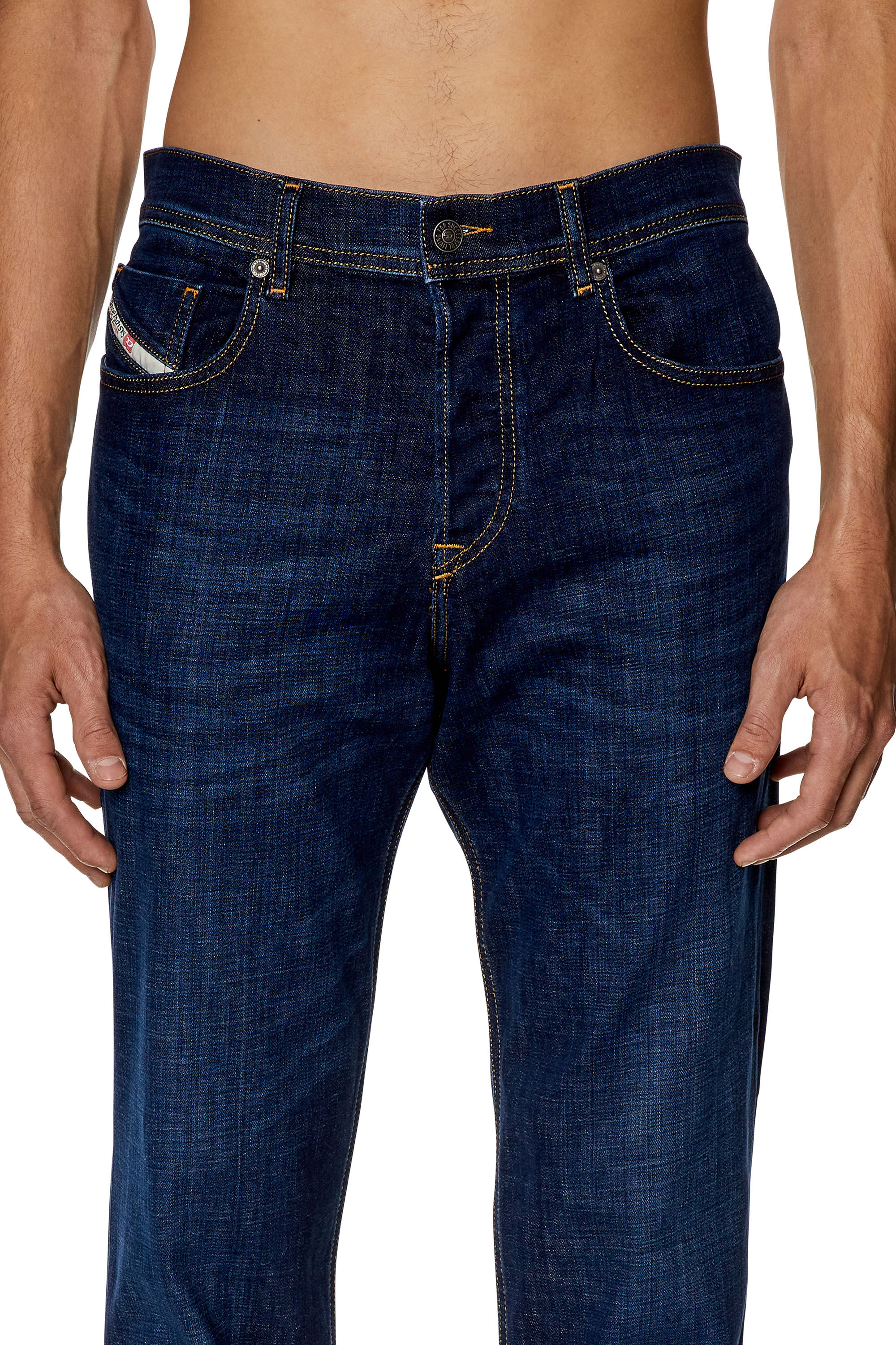 Diesel - Man's Regular Jeans 2023 D-Finitive 09F89, Dark Blue - 5