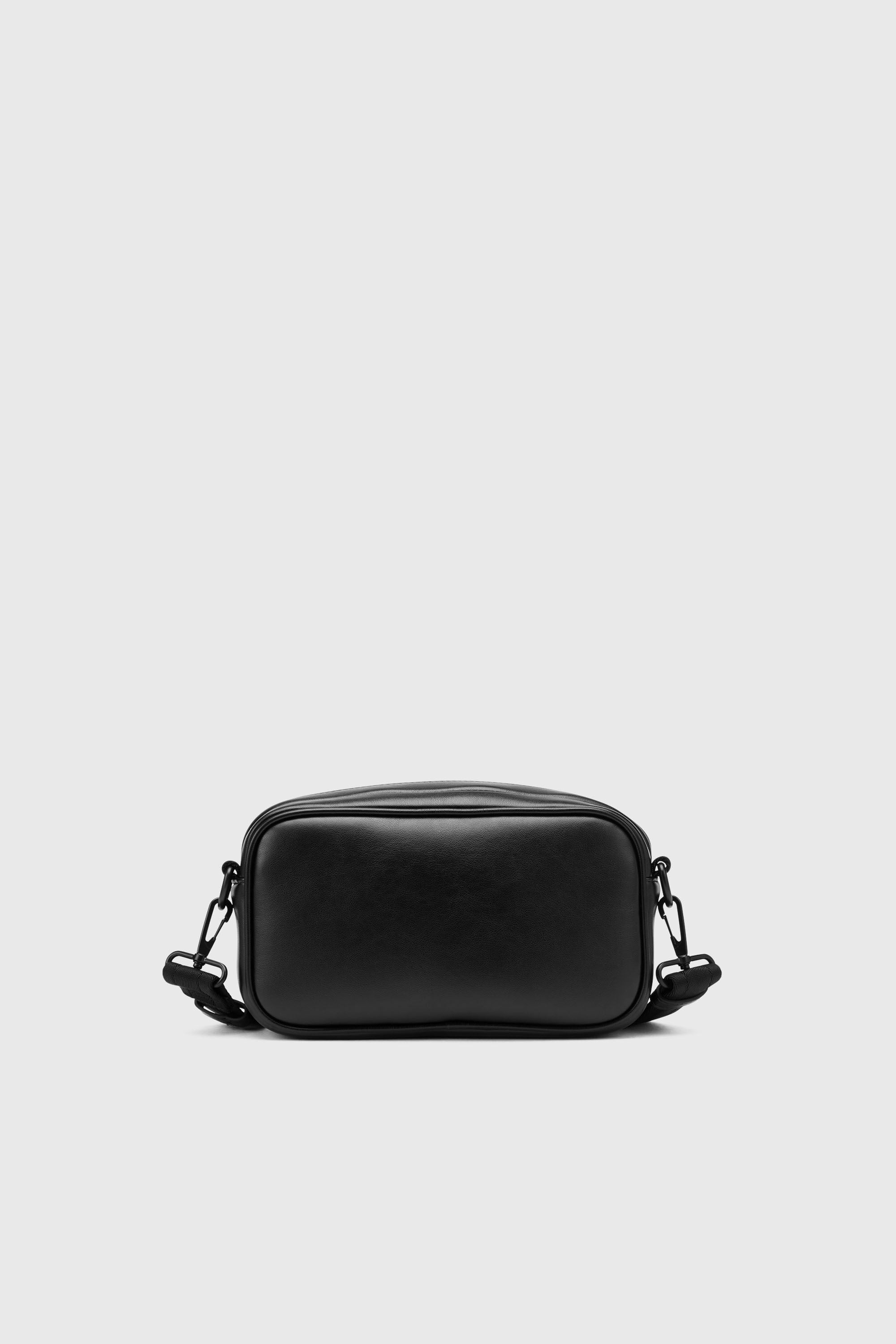 Diesel - HOLI-D CAMERA BAG, Holi-D-Sac Camera en n&eacute;opr&egrave;ne et PU Homme in Noir - 3
