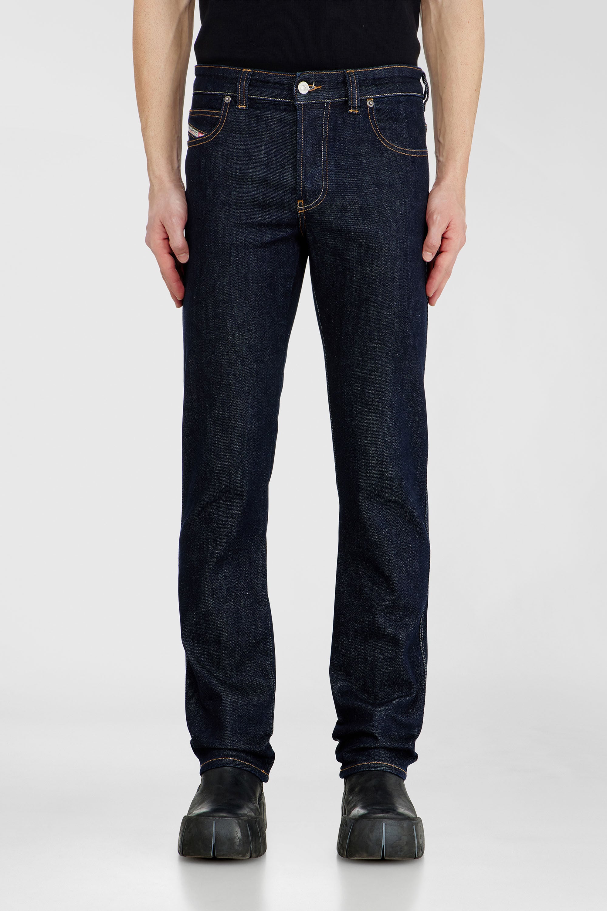 Diesel - Man's Slim Jeans 1993 D-Vyl 0DBEJ, Dark Blue - 4